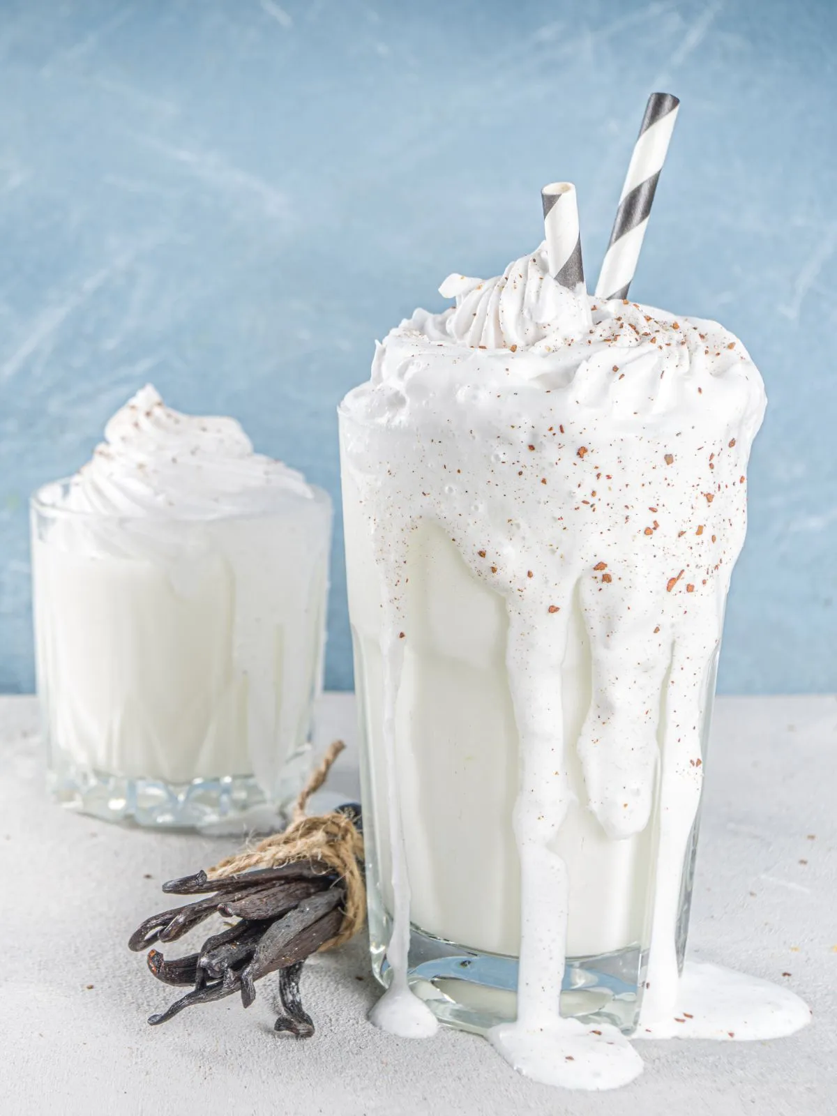 Vanilla Milkshake Without Ice Cream
