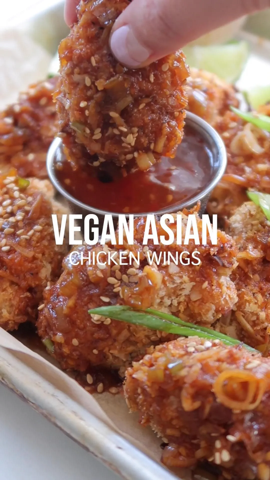 Vegan Asian Chicken Wings