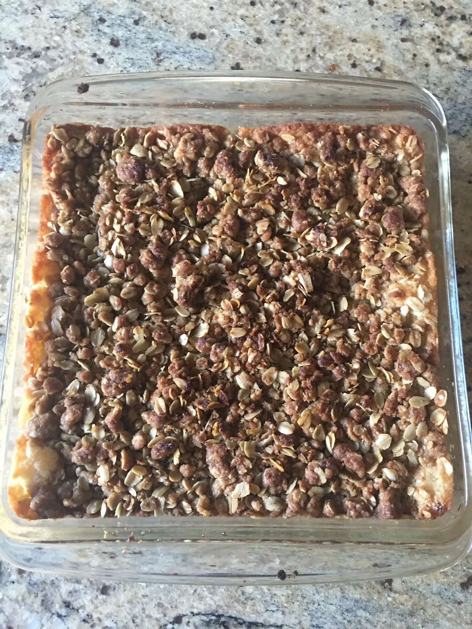 Vegan Banana Bread Cobbler