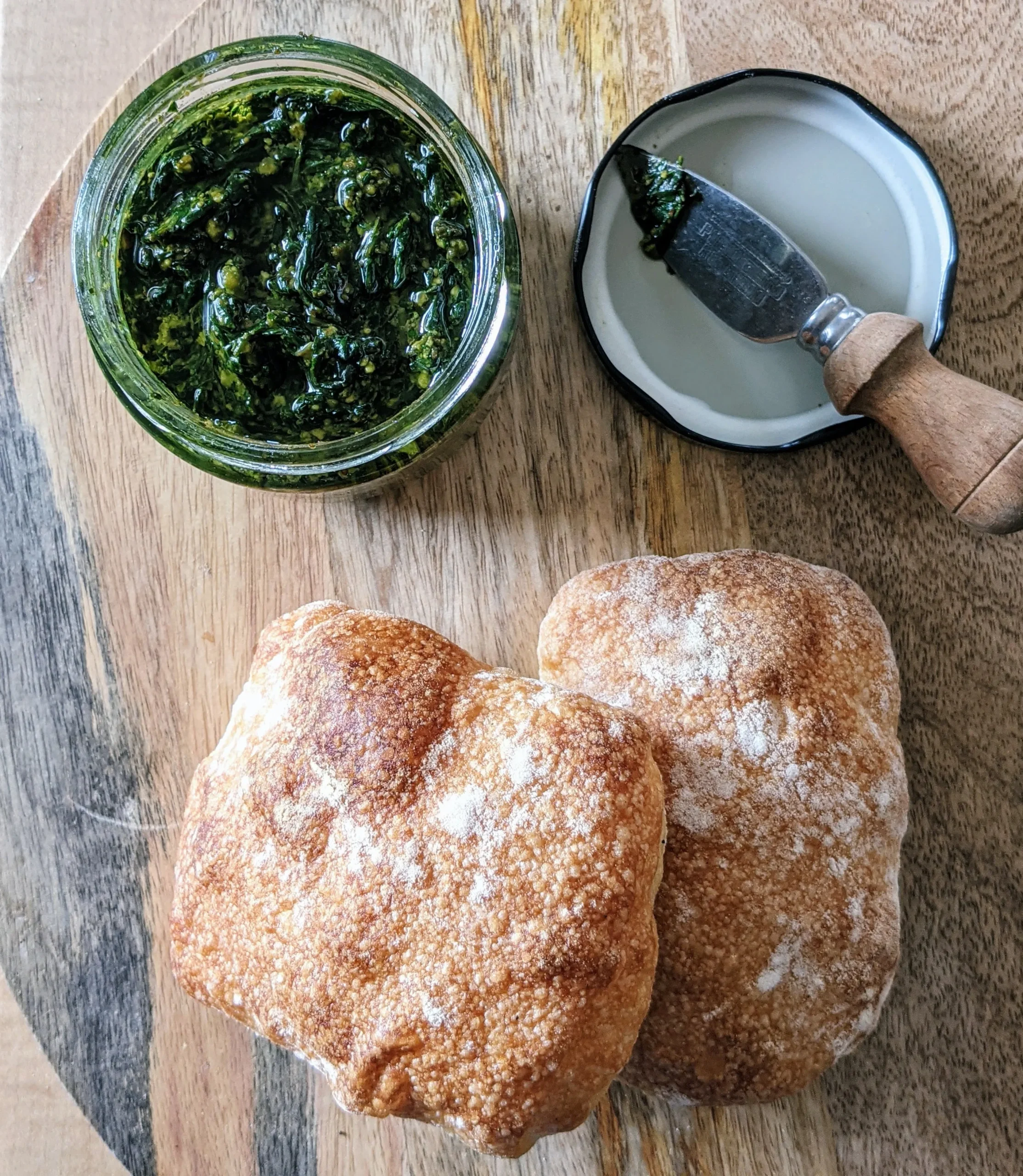 Vegan Basil Almond Pesto