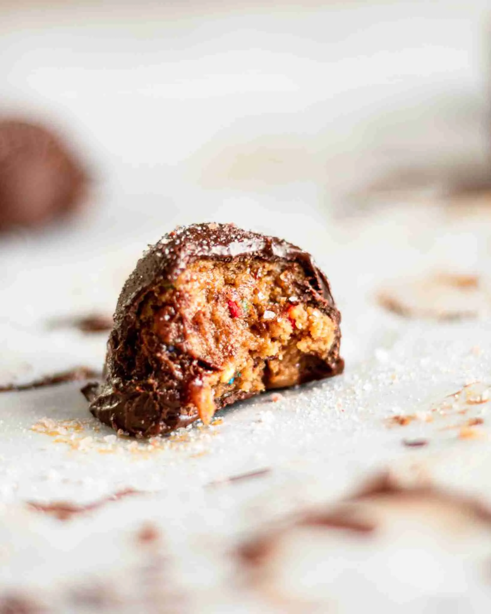 Vegan Birthday Cake Truffles