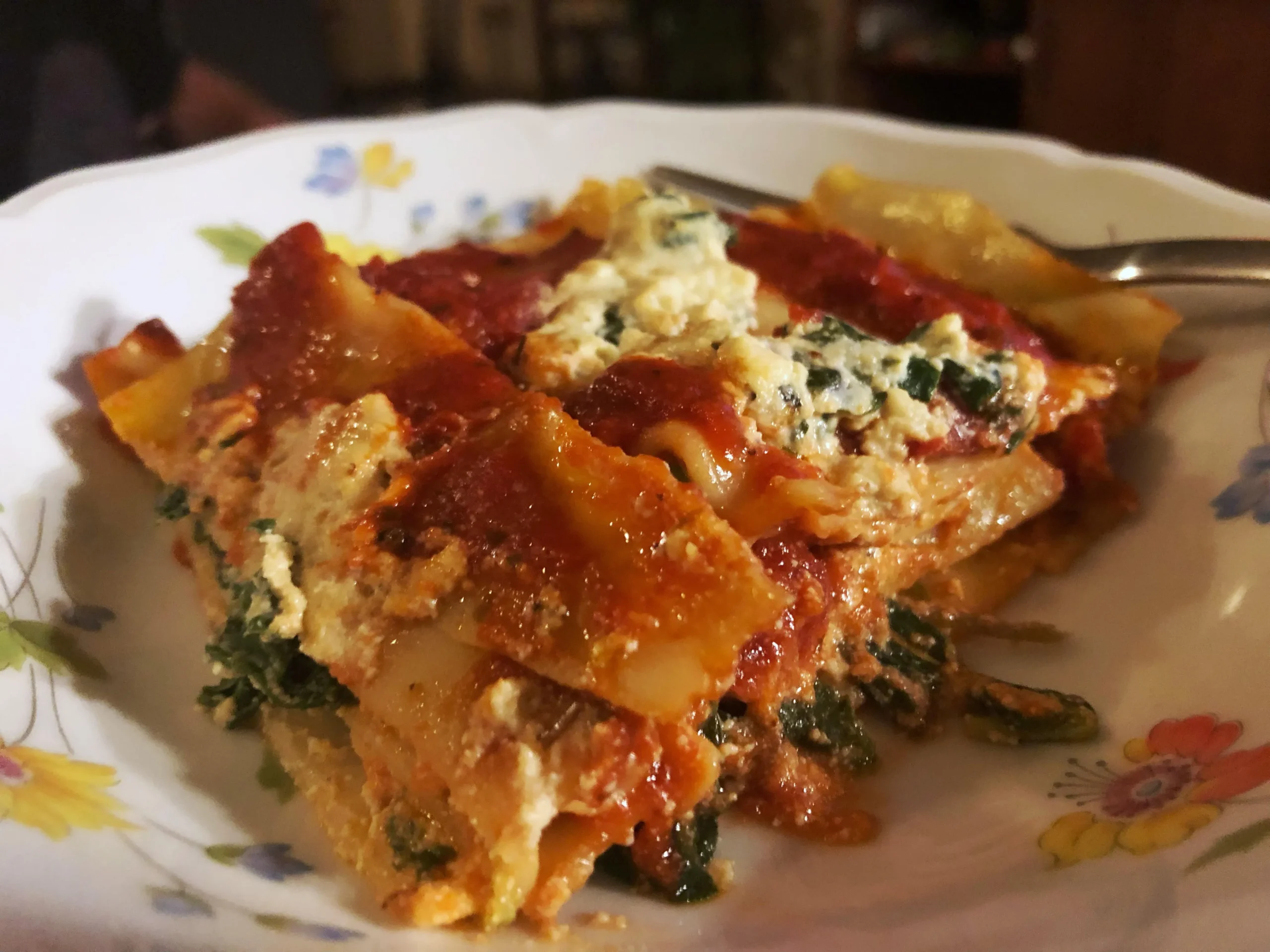Vegan Butternut Mushroom Lasagna Tofu Ricotta
