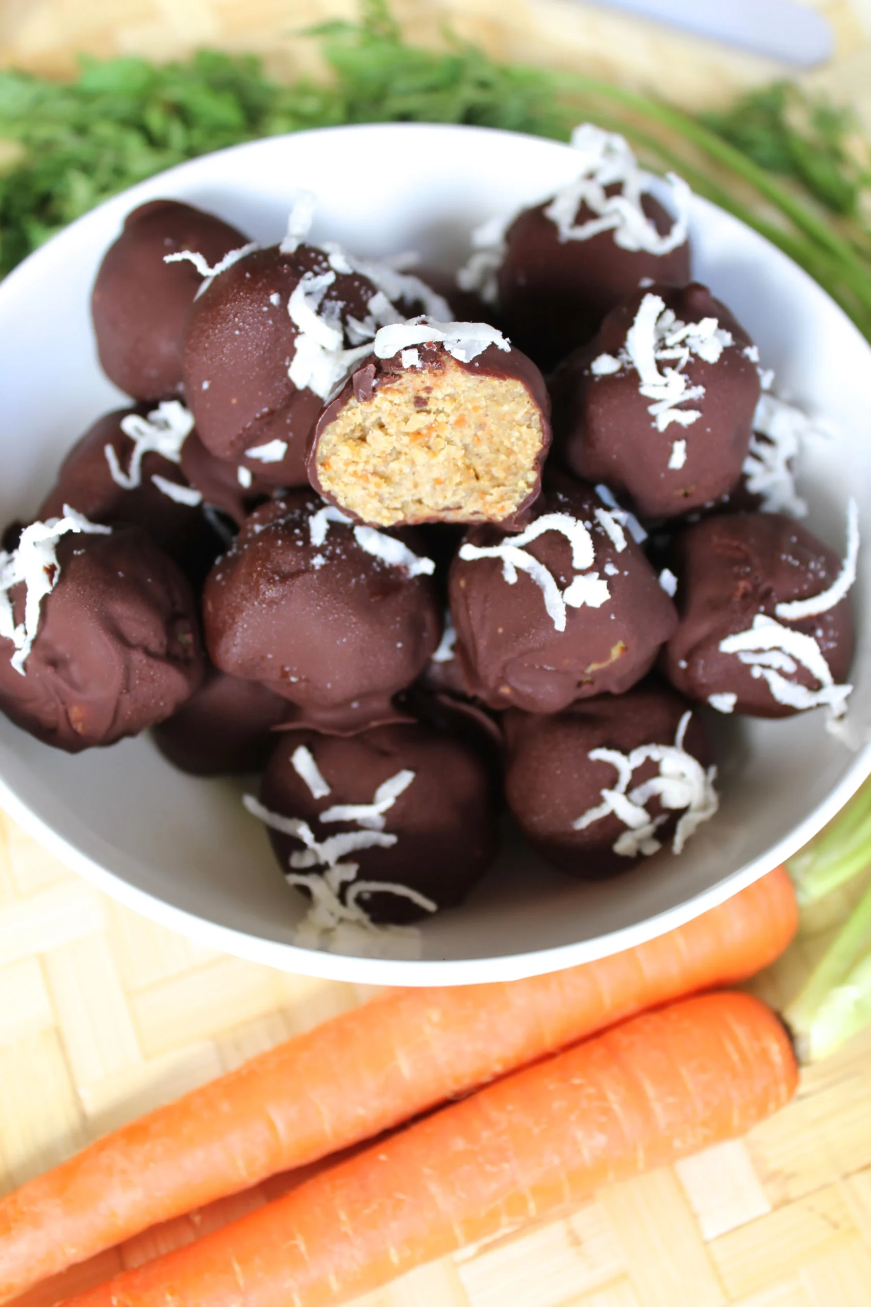 Vegan Carrot Cake Balls