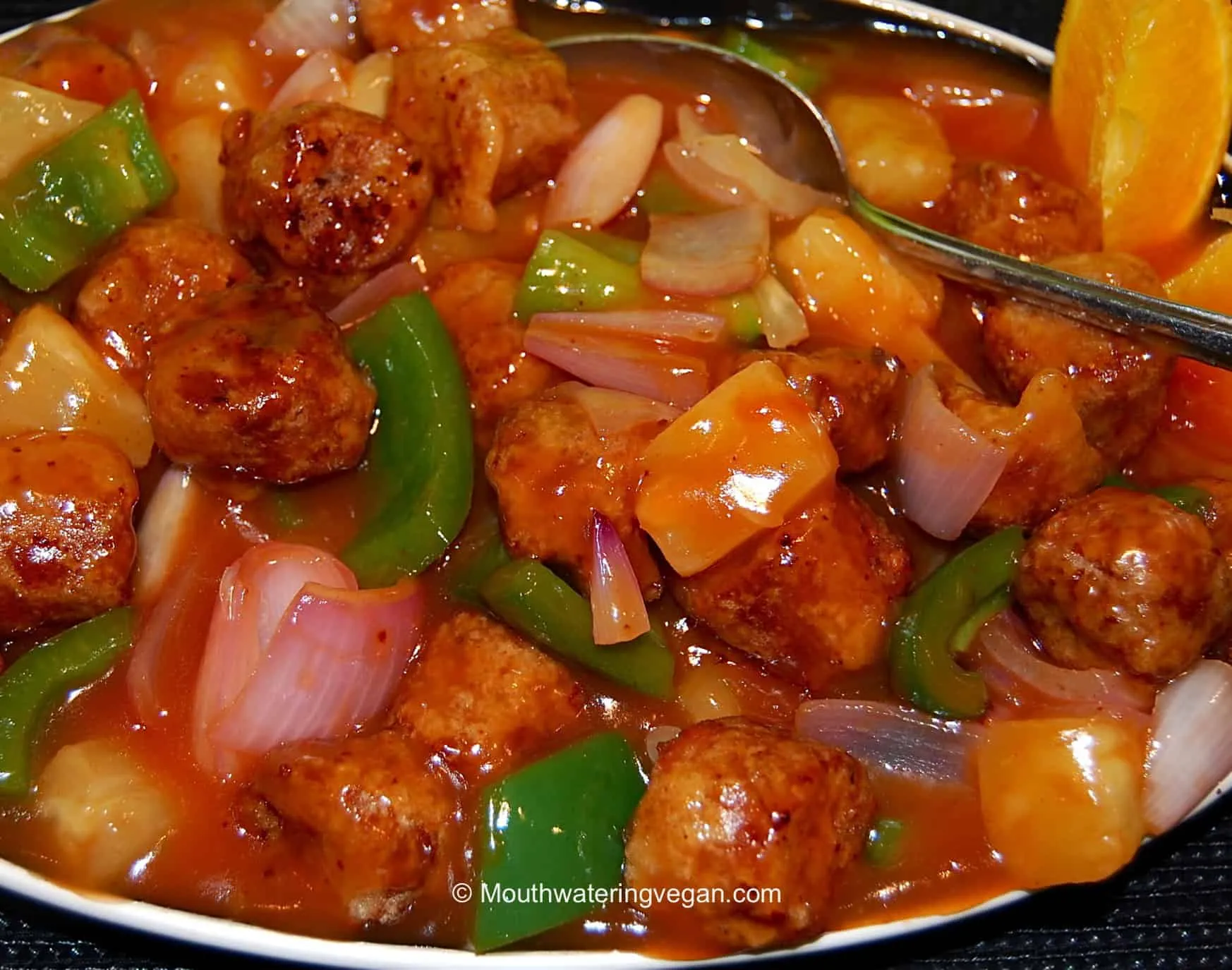 Vegan Chinese Sweet and Sour Pork