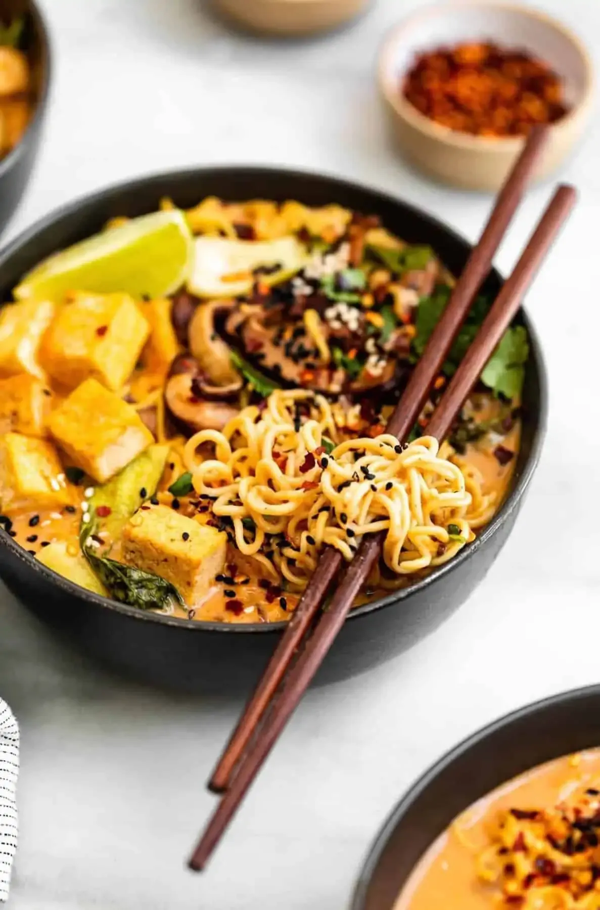 Vegan Coconut Curry Ramen