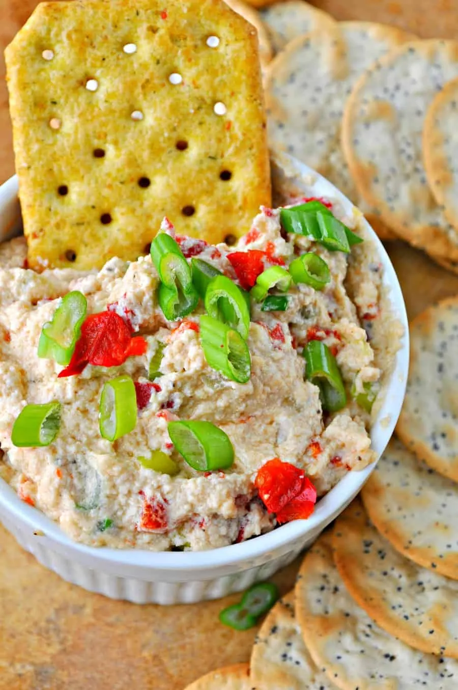 Vegan Pimento Goat Cheese Spread