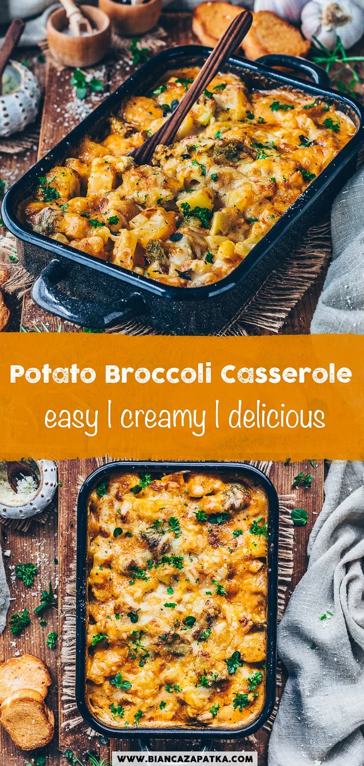 Vegan Potato Broccoli Casserole