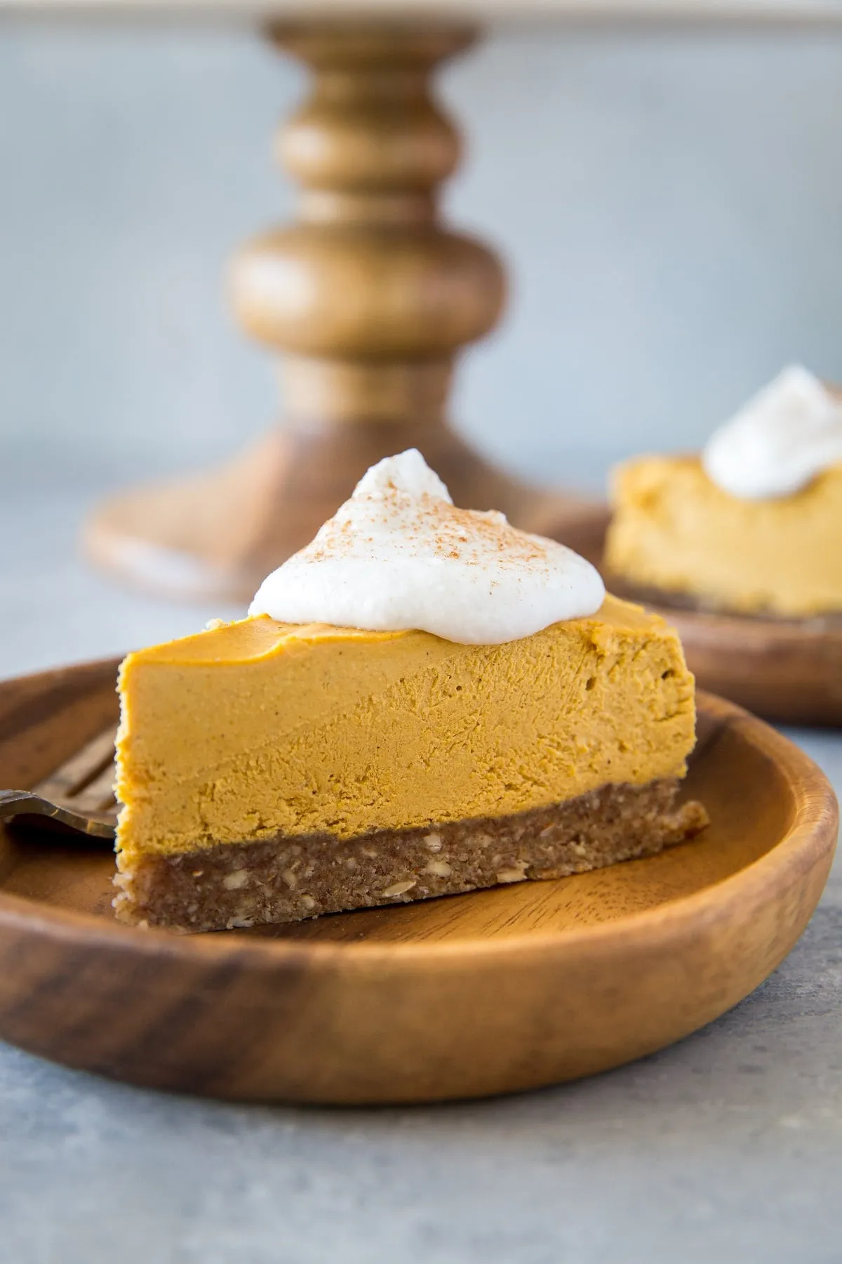 Vegan Pumpkin Cheesecake Paleo