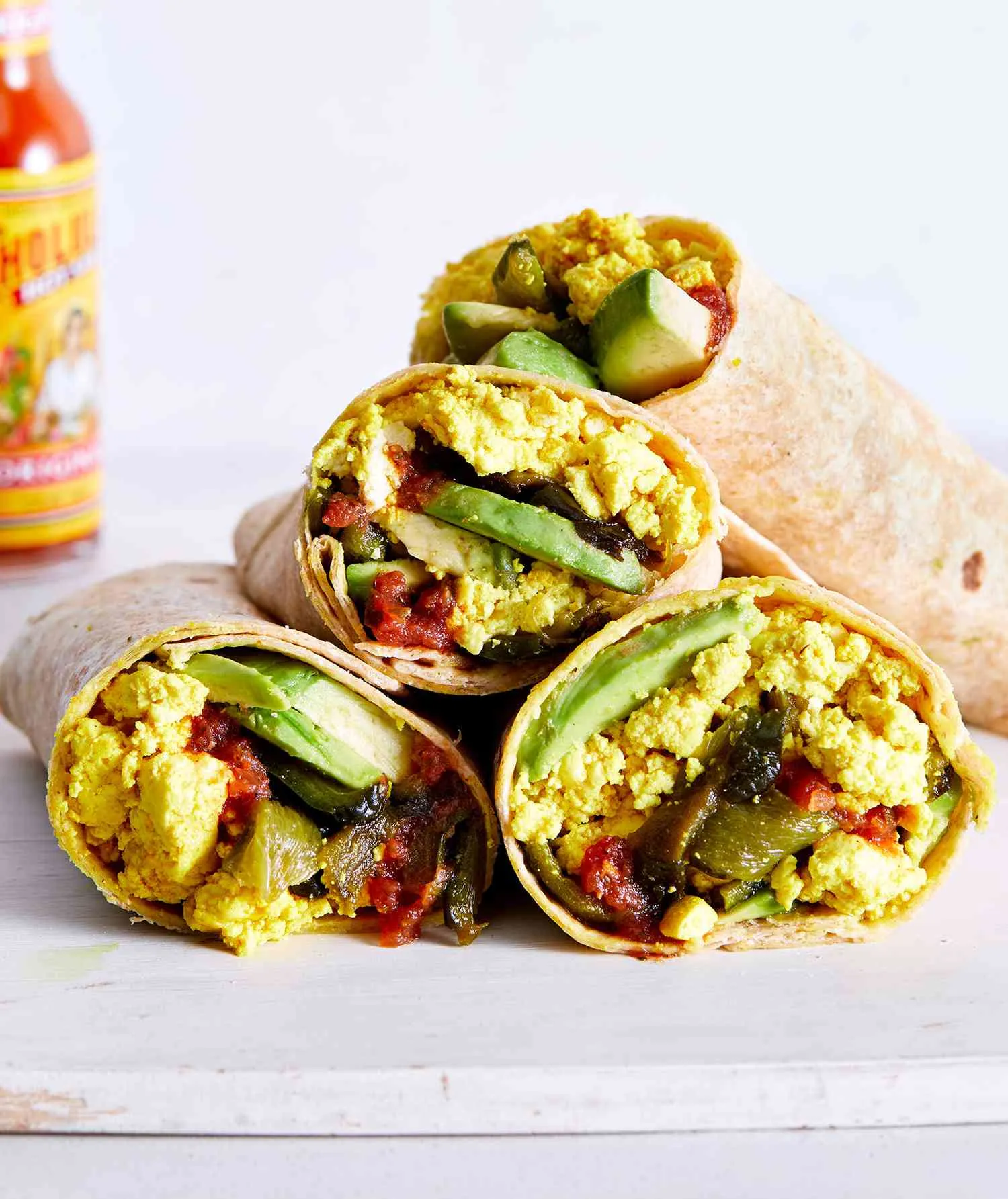 Vegan Tofu Scramble Breakfast Burrito