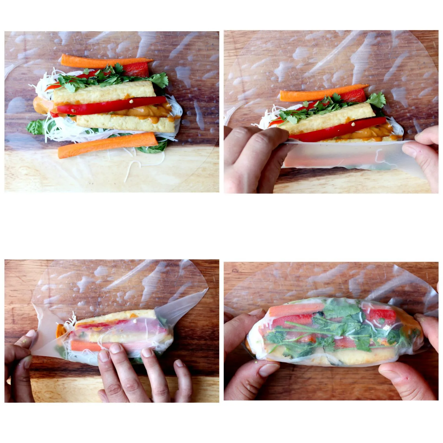 Vegan Tofu Spring Rolls GF
