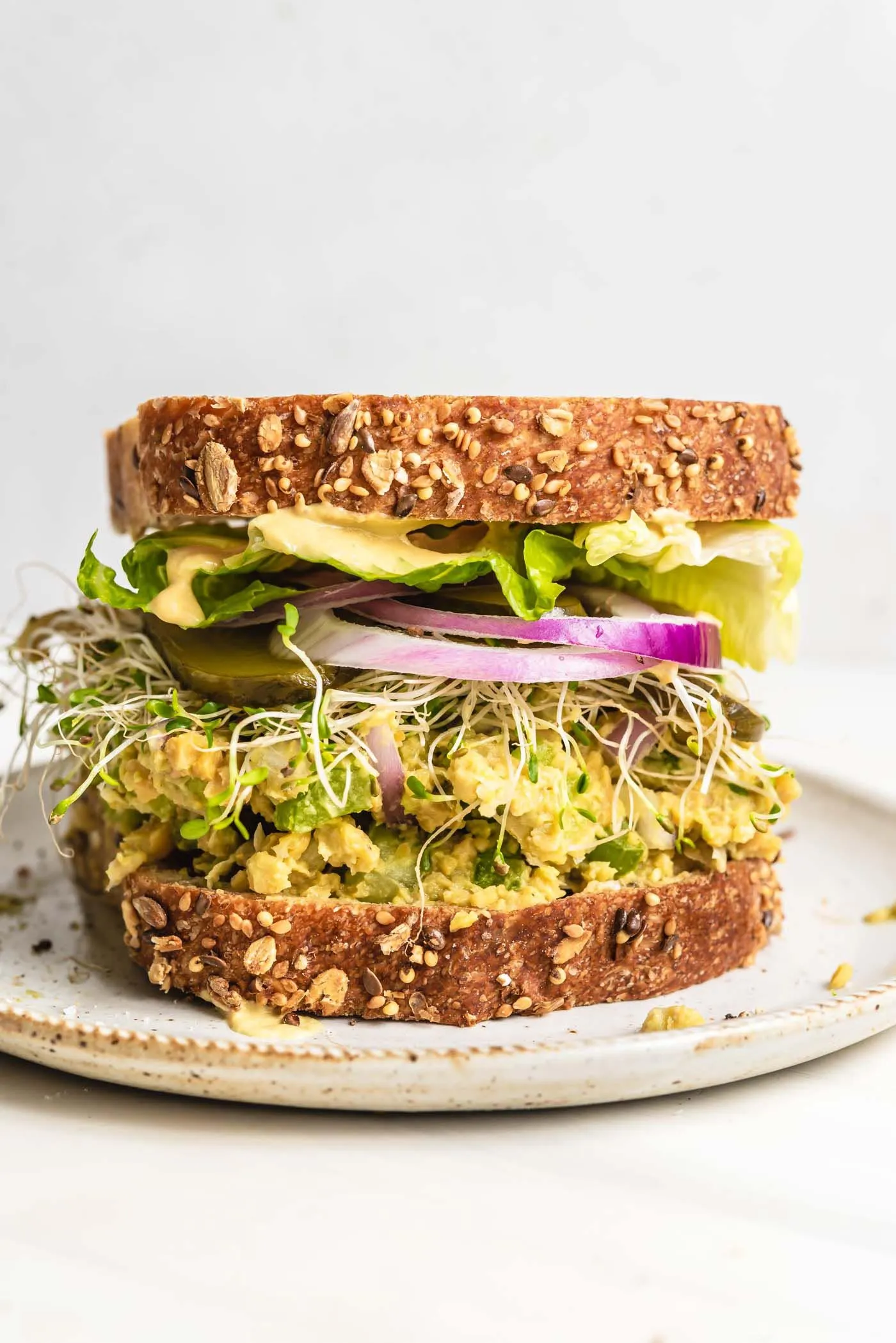 Vegan Tuna Salad Sandwiches