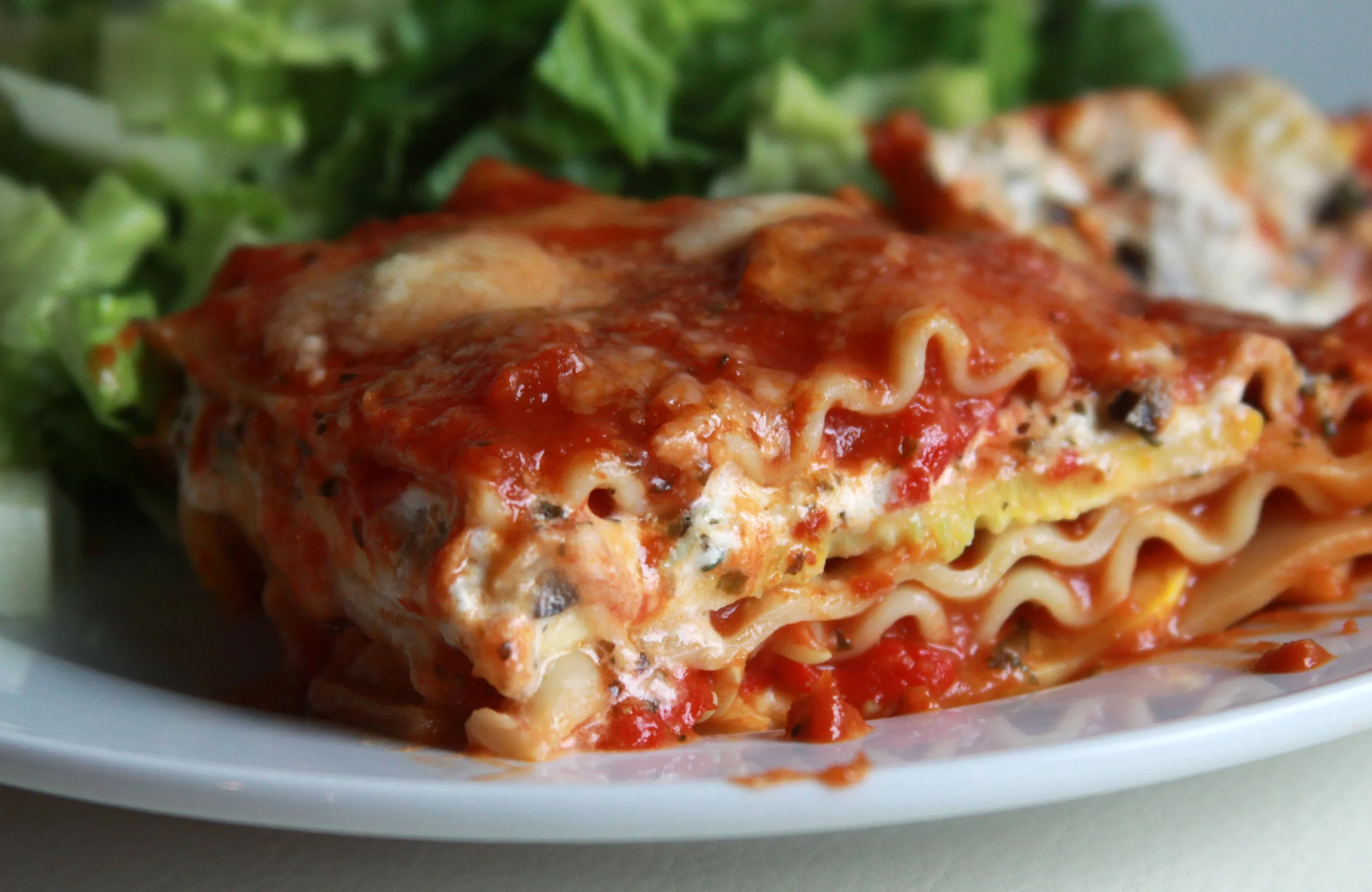 Vegetable Lasagna with Goat Cheese