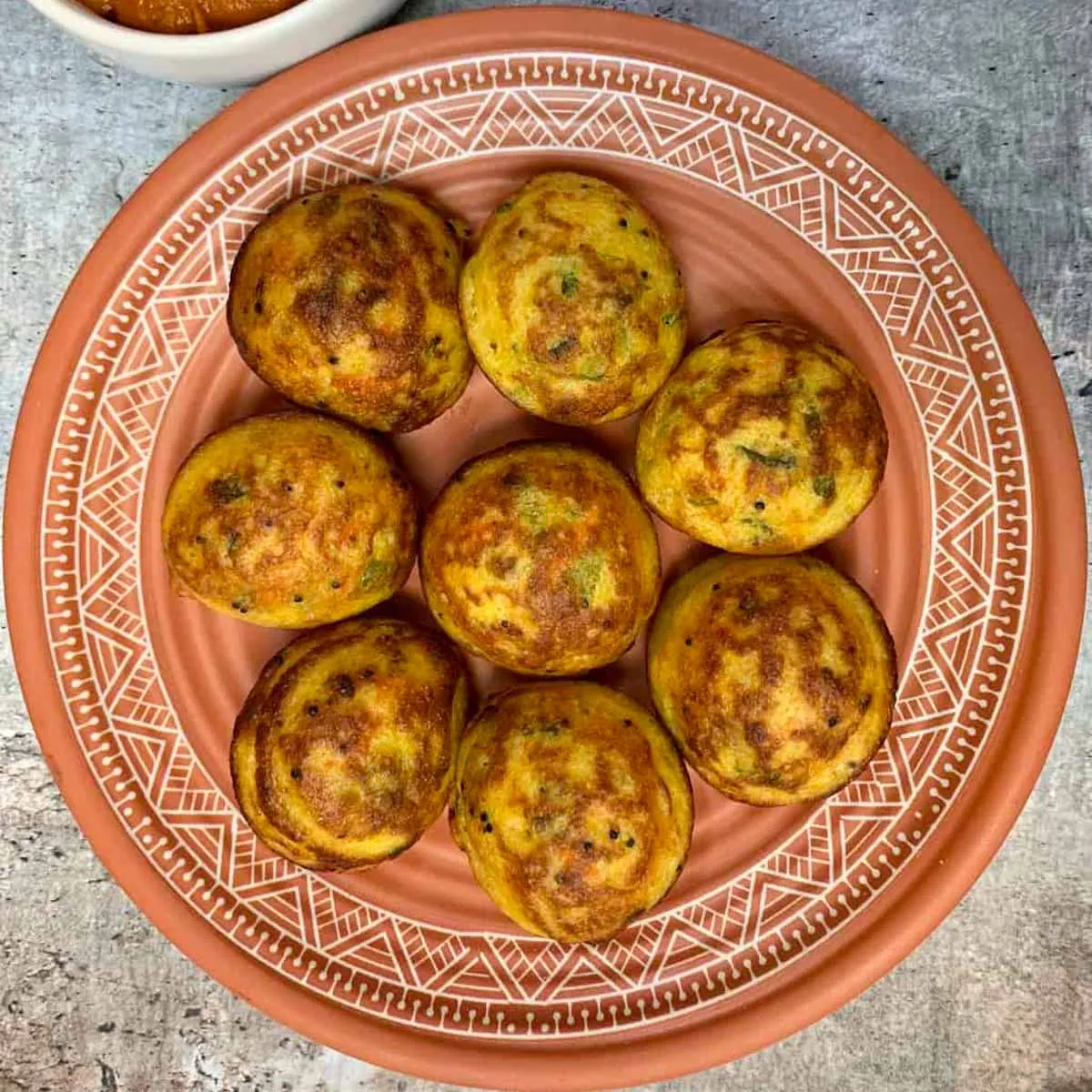 Vegetable Paniyaram - A Vegan Breakfast from India