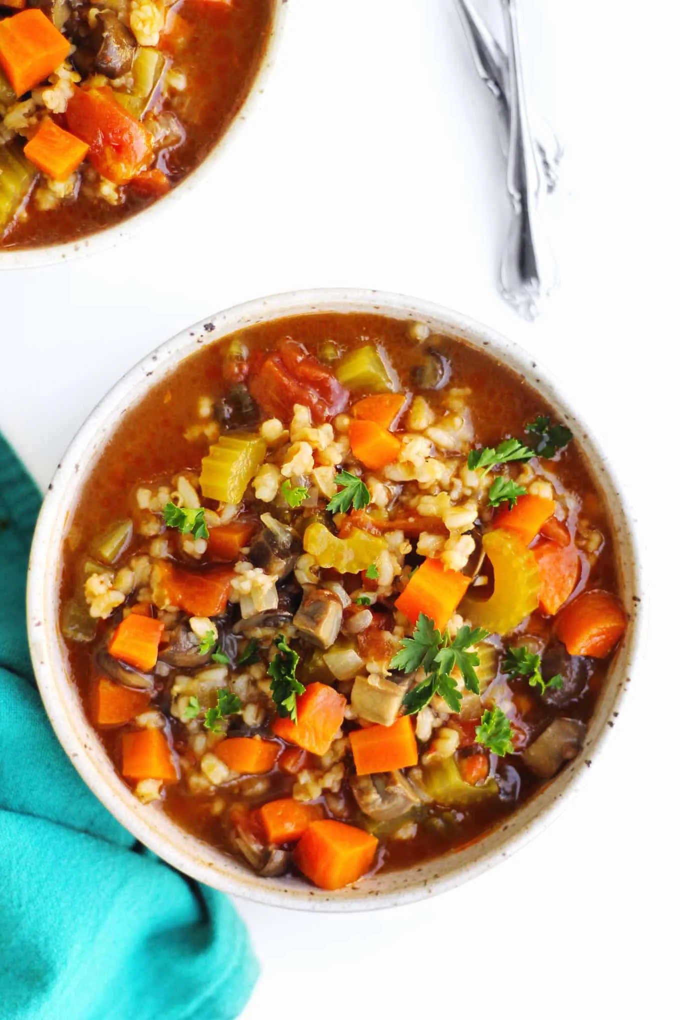 Veggie Barley Soup Instant Pot