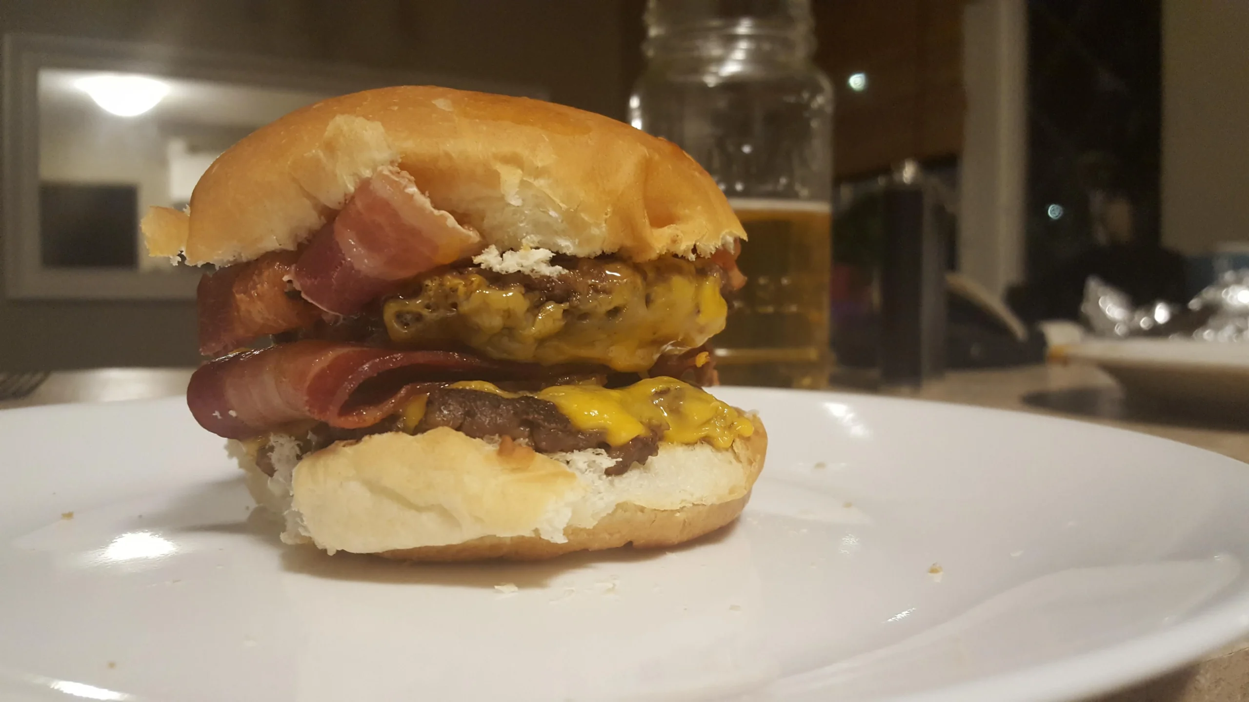 Venison or Beef Smash Burger