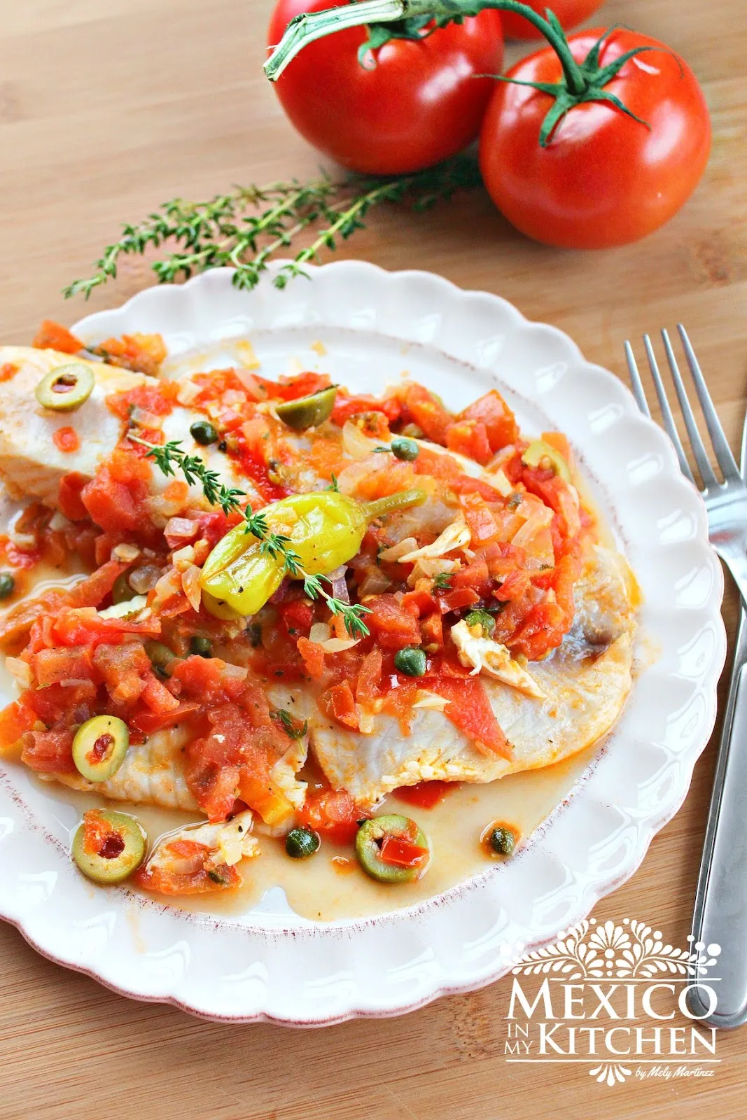 Veracruz Style Fried Tilapia