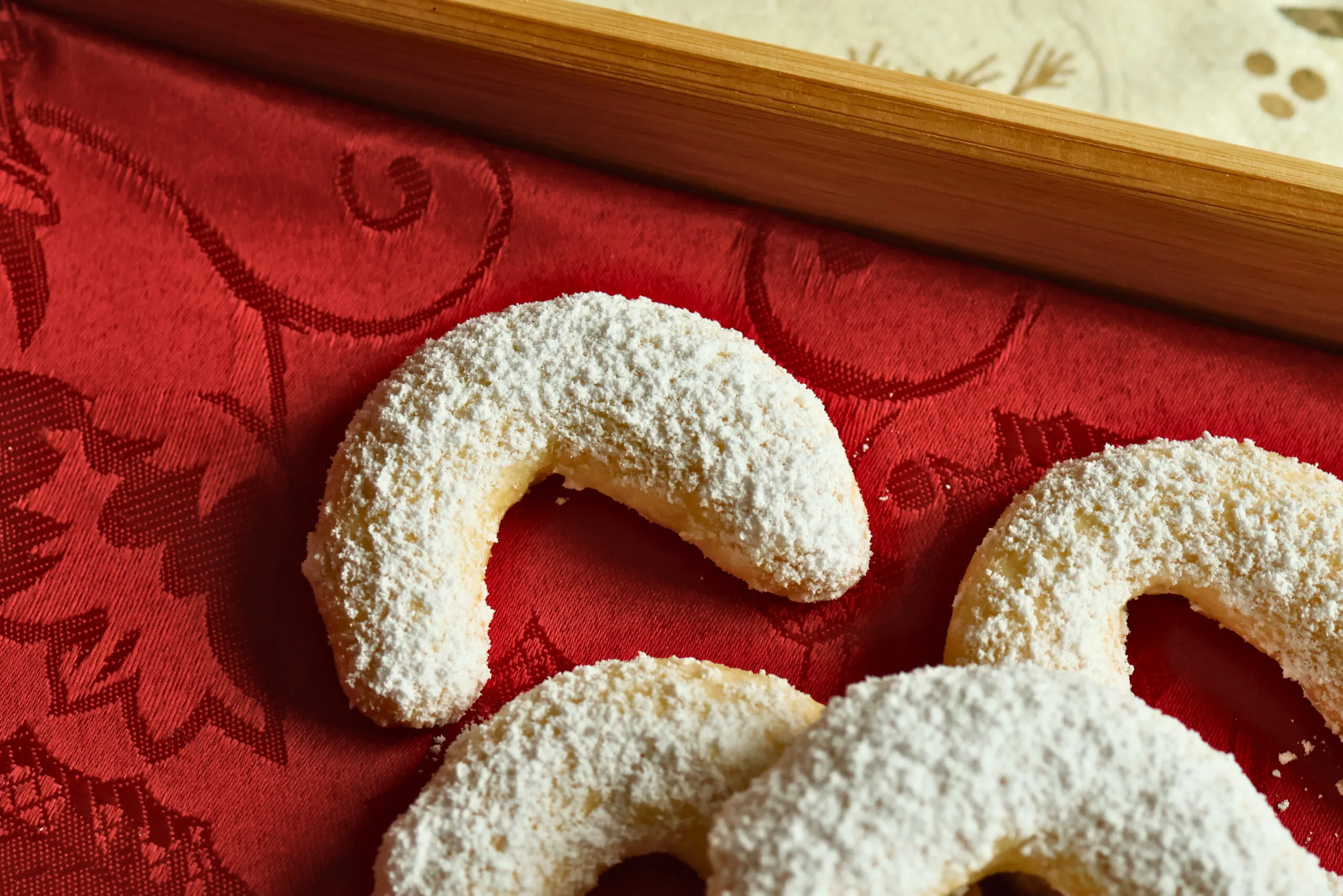 Viennese Hazelnut Shortbread Crescents (Vanillekipferln)