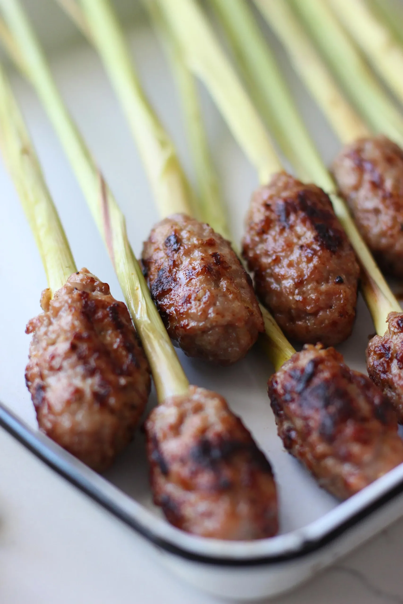 Vietnamese Pork and Lemongrass Skewers
