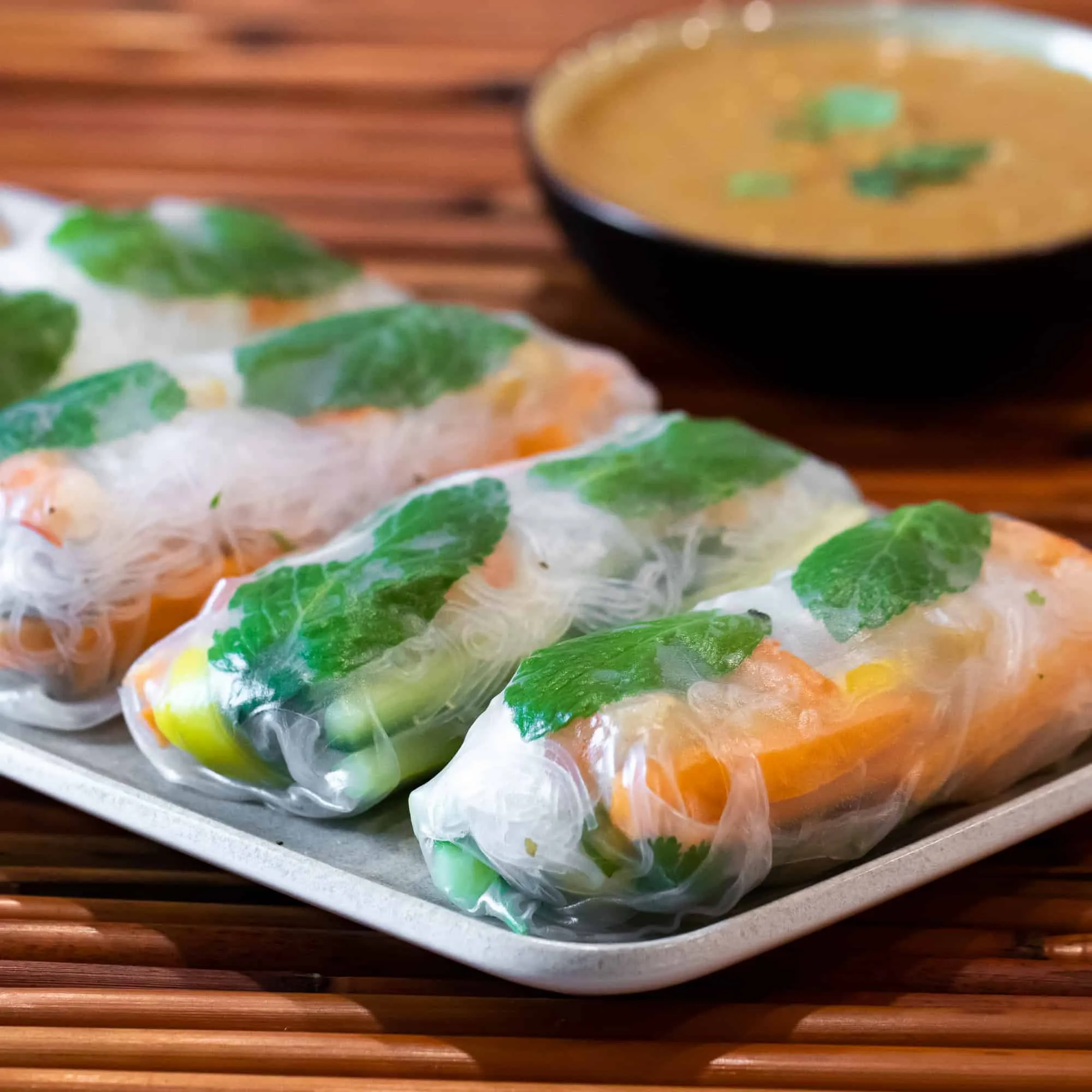 Vietnamese Shrimp Spring Rolls