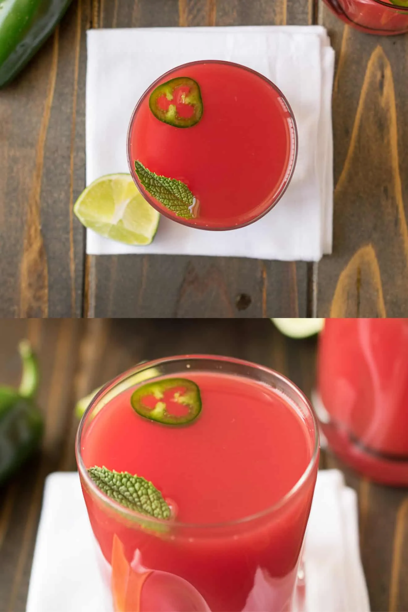 Watermelon Jalapeno Agua Fresca