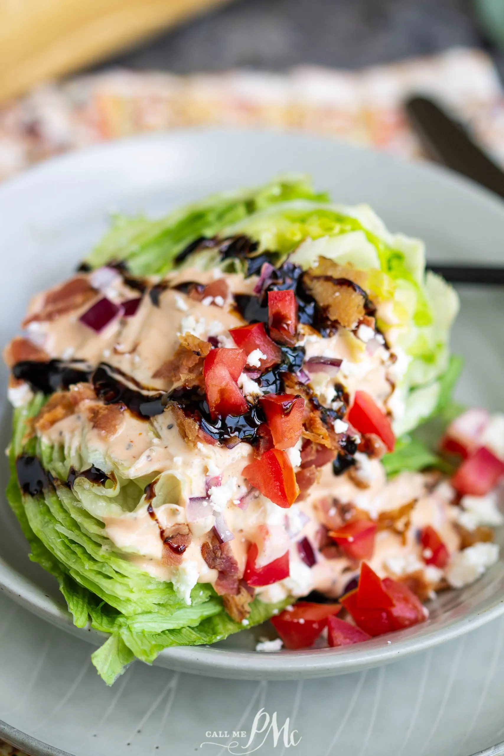 Wedge Salad with Thousand Island Dressing