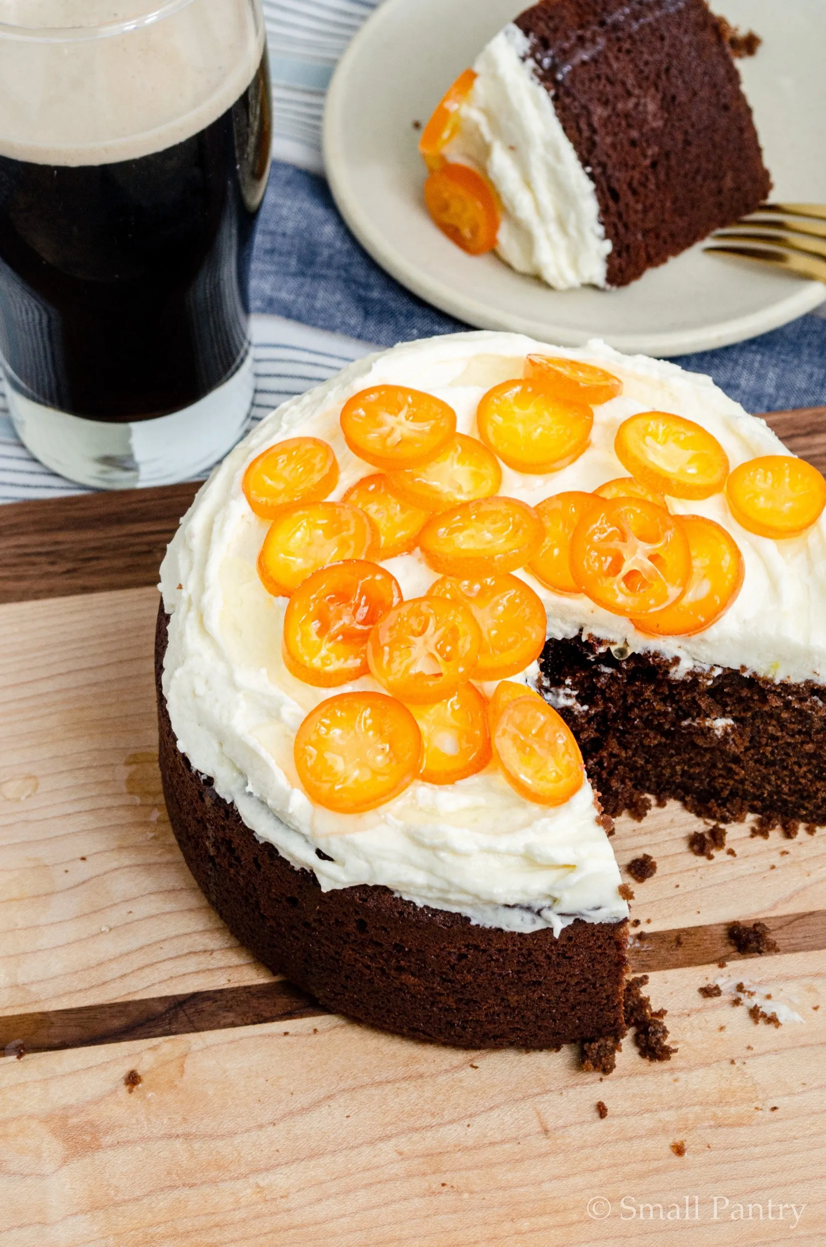 Whiskey Stout Chocolate Cake