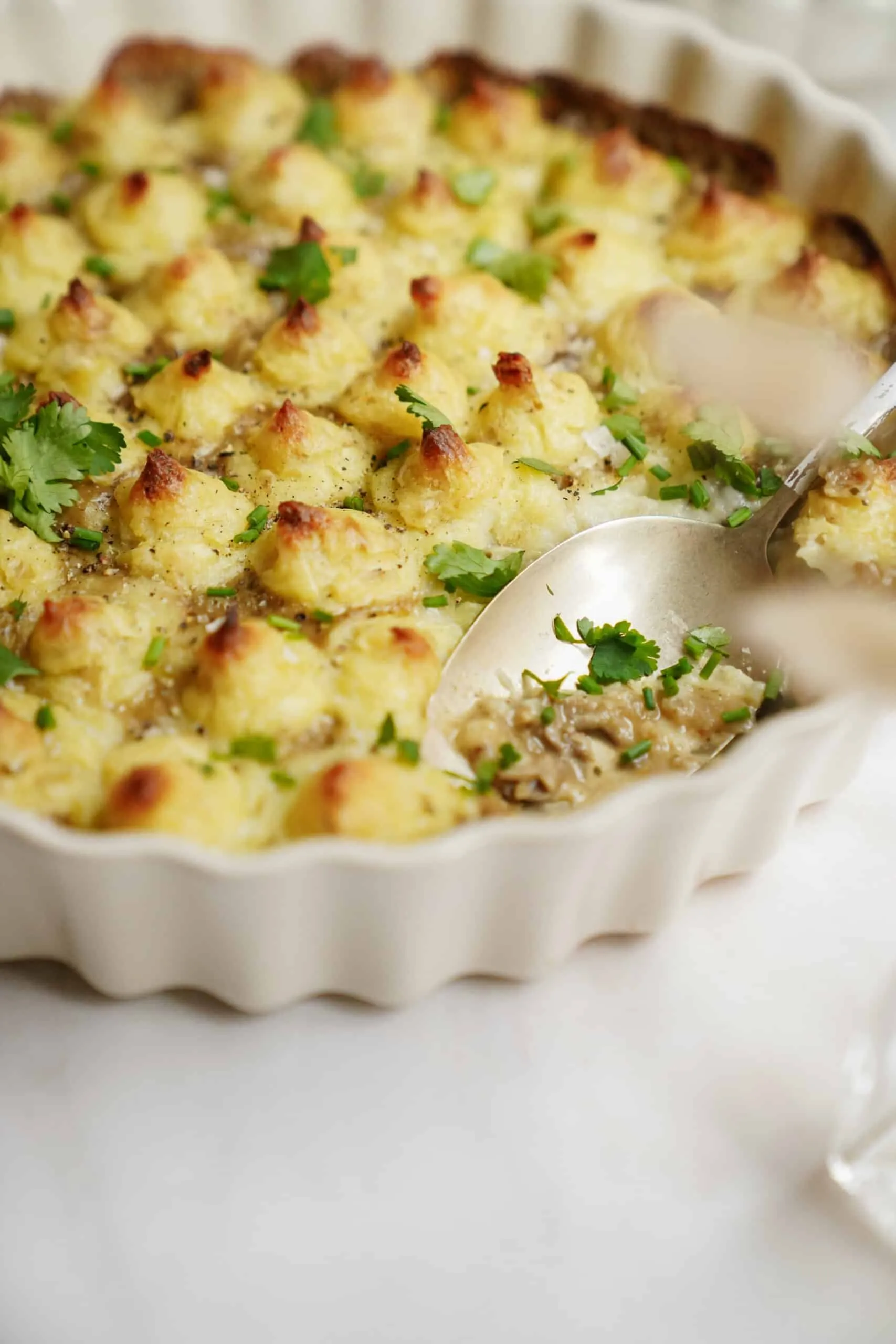 White Bean Shepherd's Pie