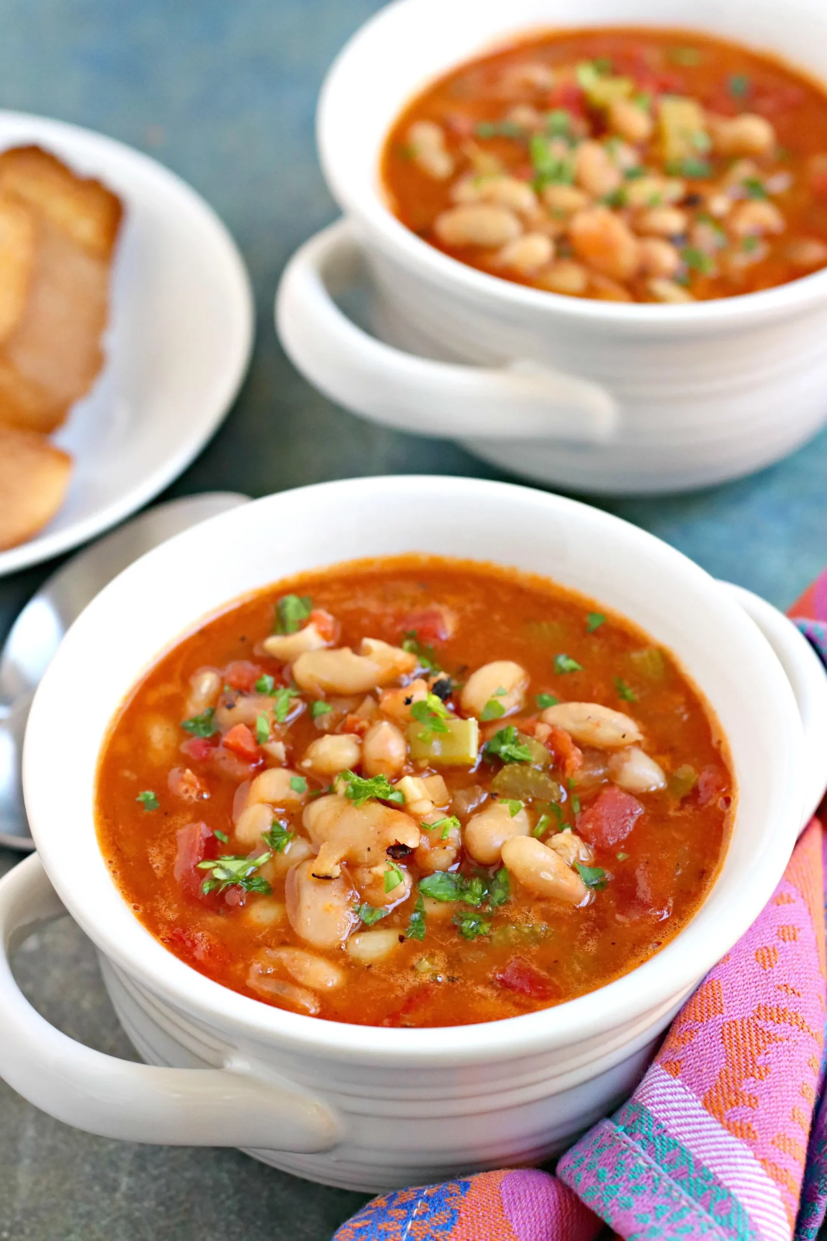 White Bean and Tomato Soup