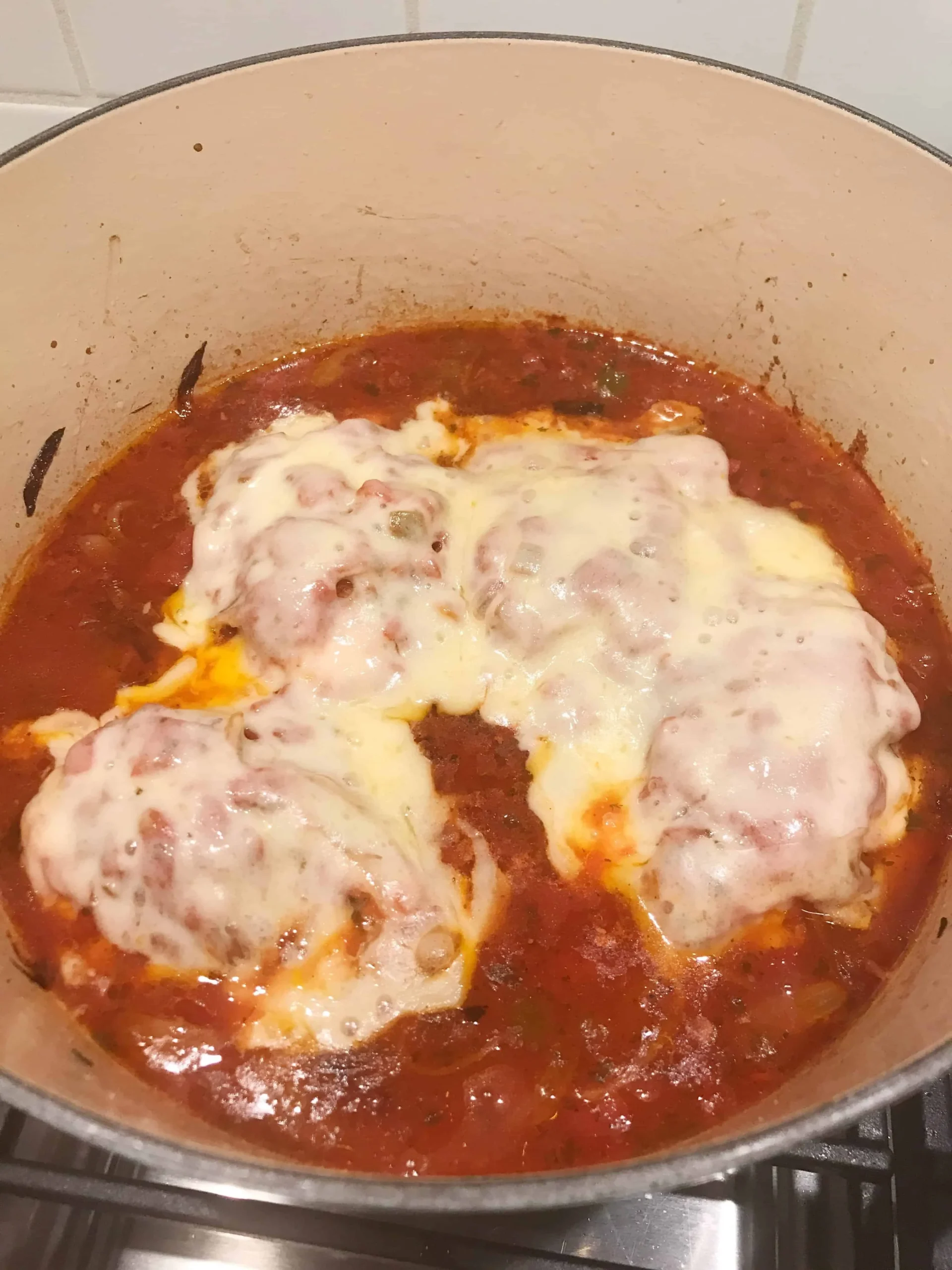 White and Black Bean Ranchero Chicken