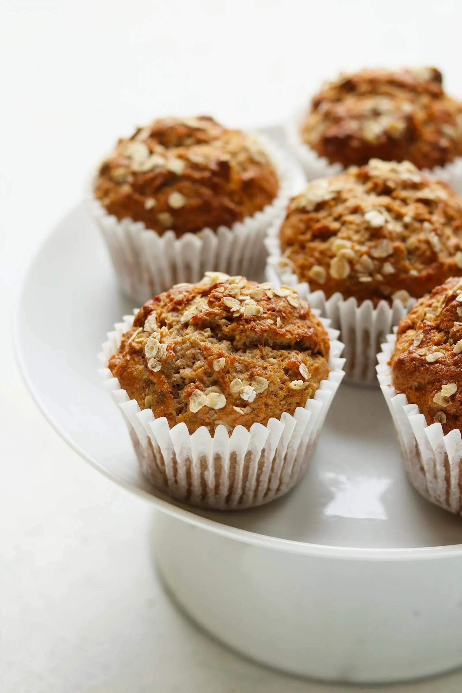 Whole Grain Banana Muffins
