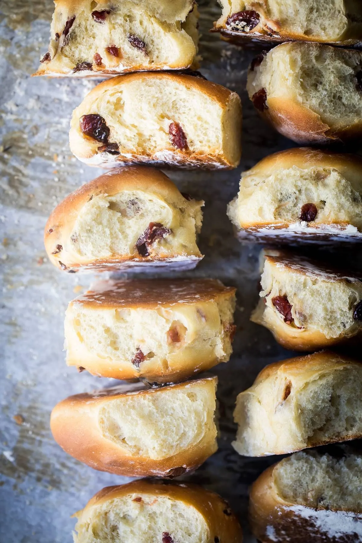 Whole Grain Cranberry Vanilla Dinner Rolls with Whipped Vanilla Bean Maple Butter
