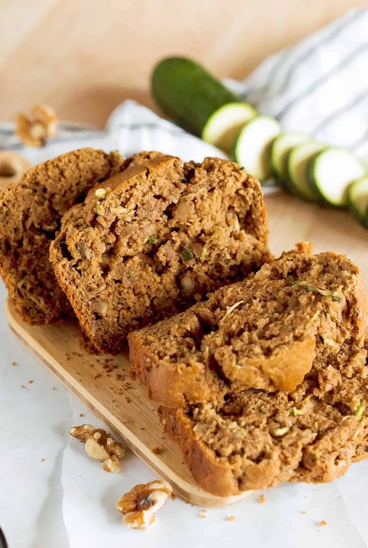 Whole Grain Zucchini Bread