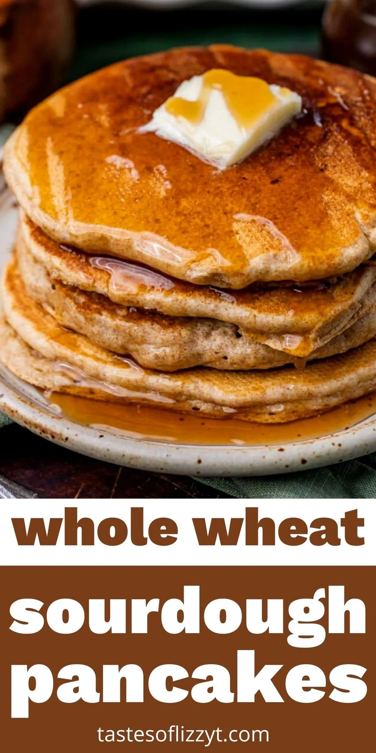 Whole Wheat Sourdough Pancakes