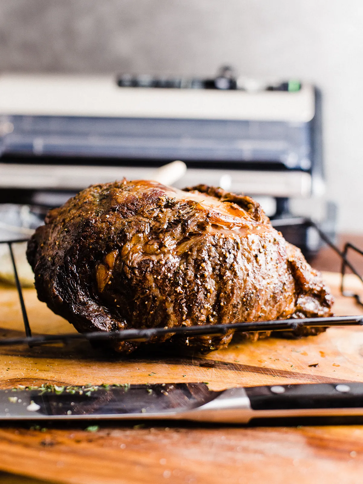 Wine and Herb Marinated Prime Rib