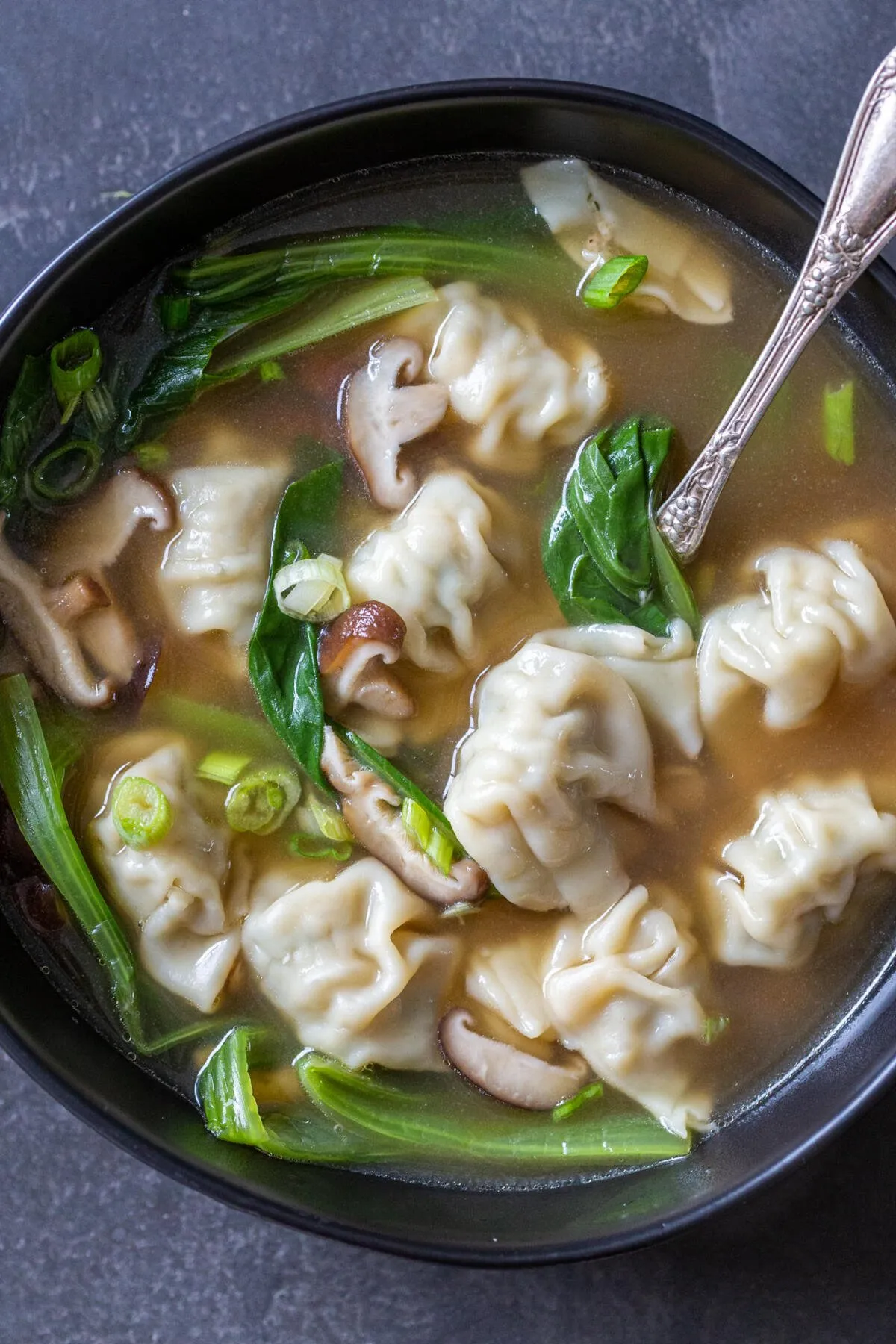 Won Ton in Oyster Sauce (Ho Yau Gon Lo Won To)