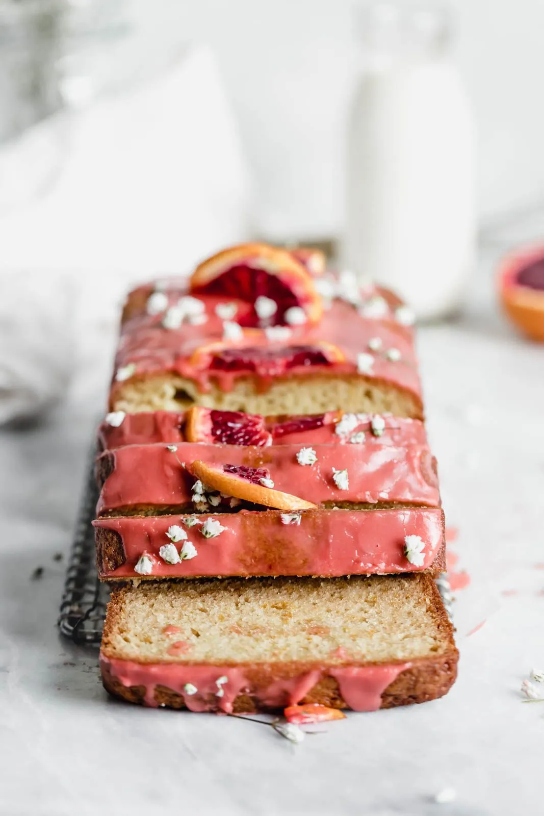Yogurt Loaf Cake with Coriander and Orange