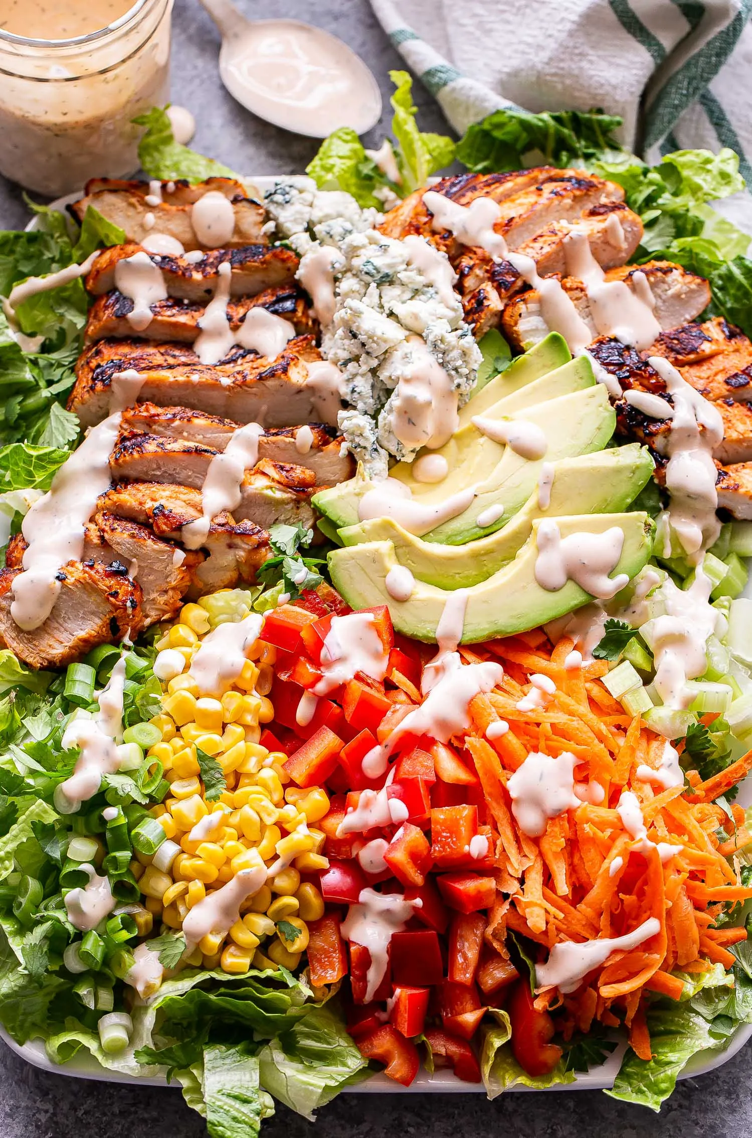 Zesty Buffalo Chicken Salad