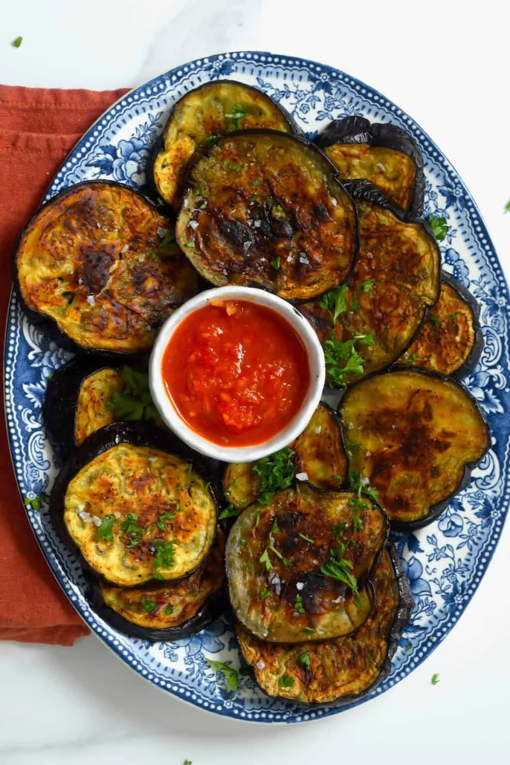Zesty Eggplant Slices Skhtorats