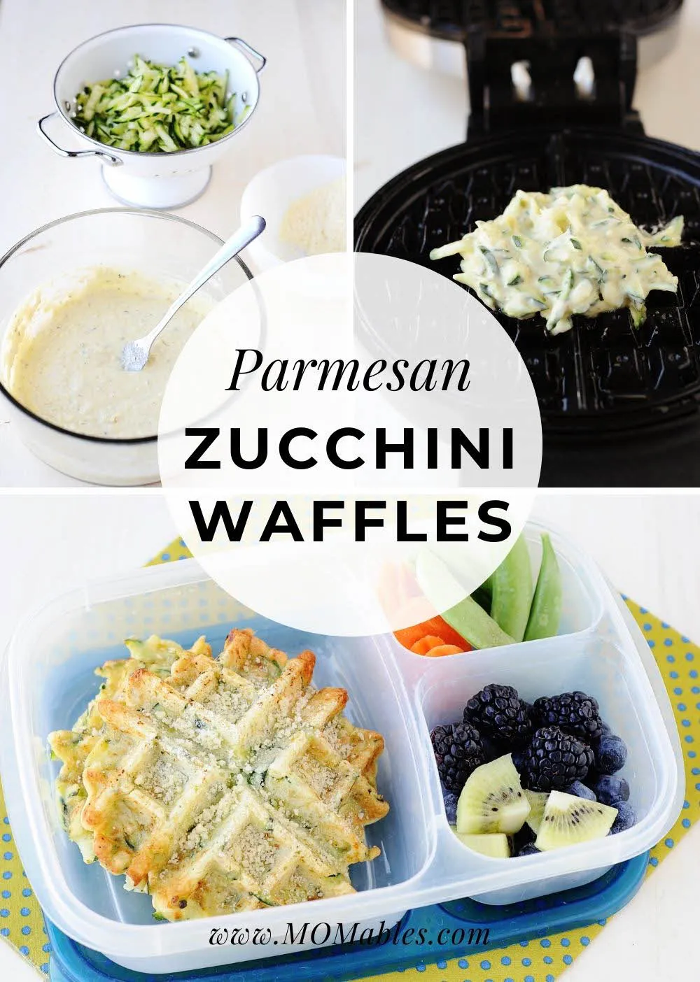 Zucchini Waffles Weekly Menu