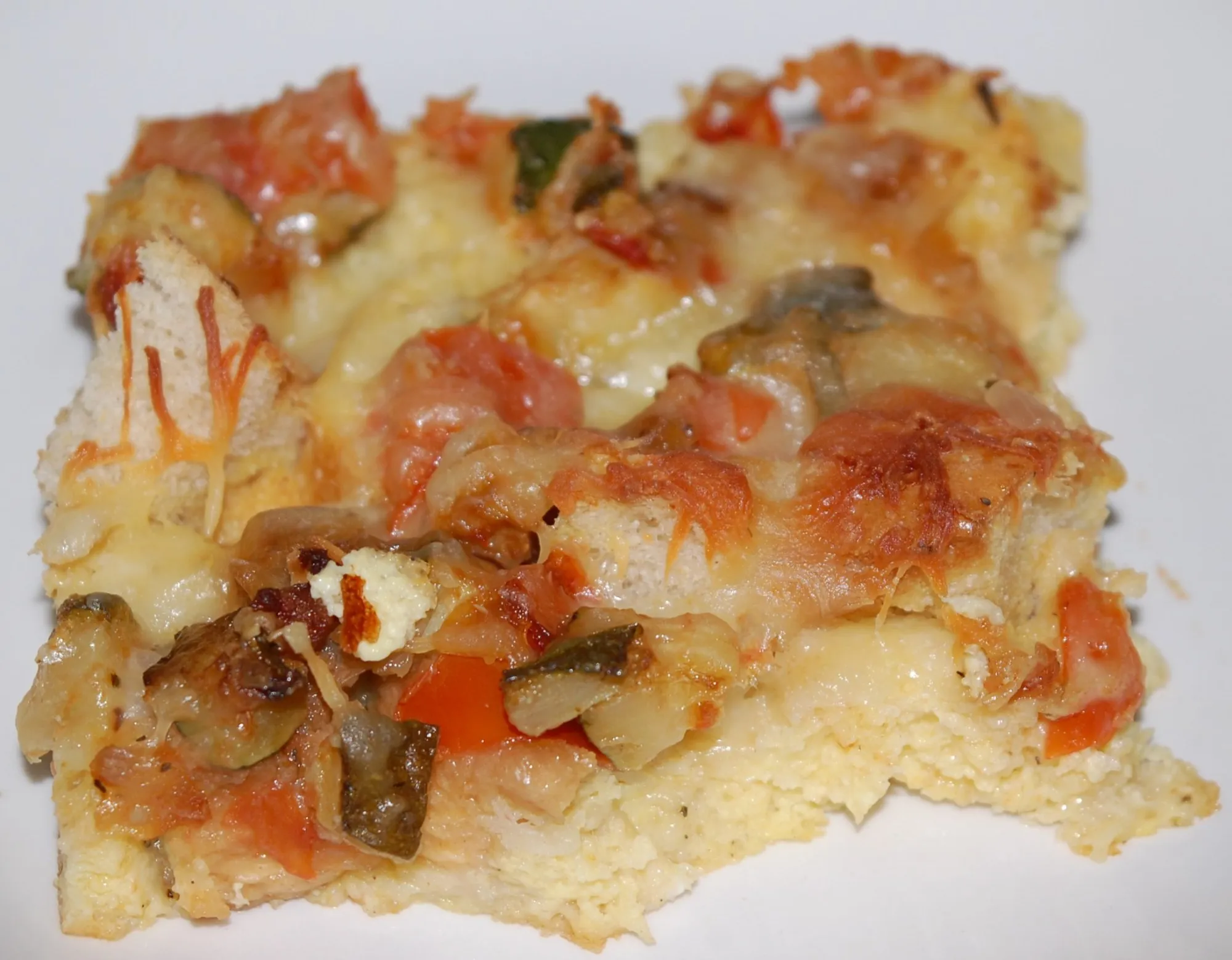 Zucchini and Pesto Strata