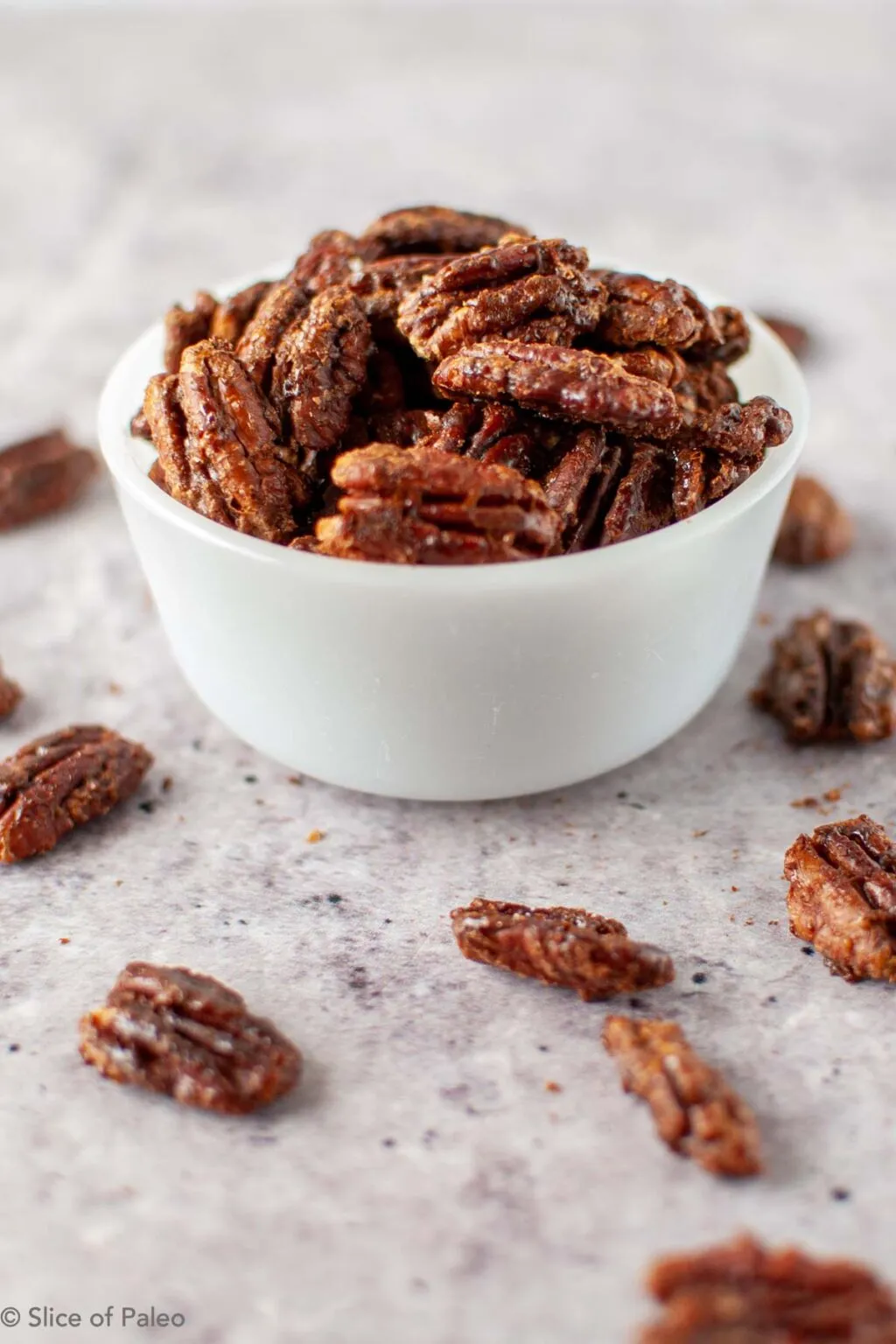coconut sugar candied pecans quinoa