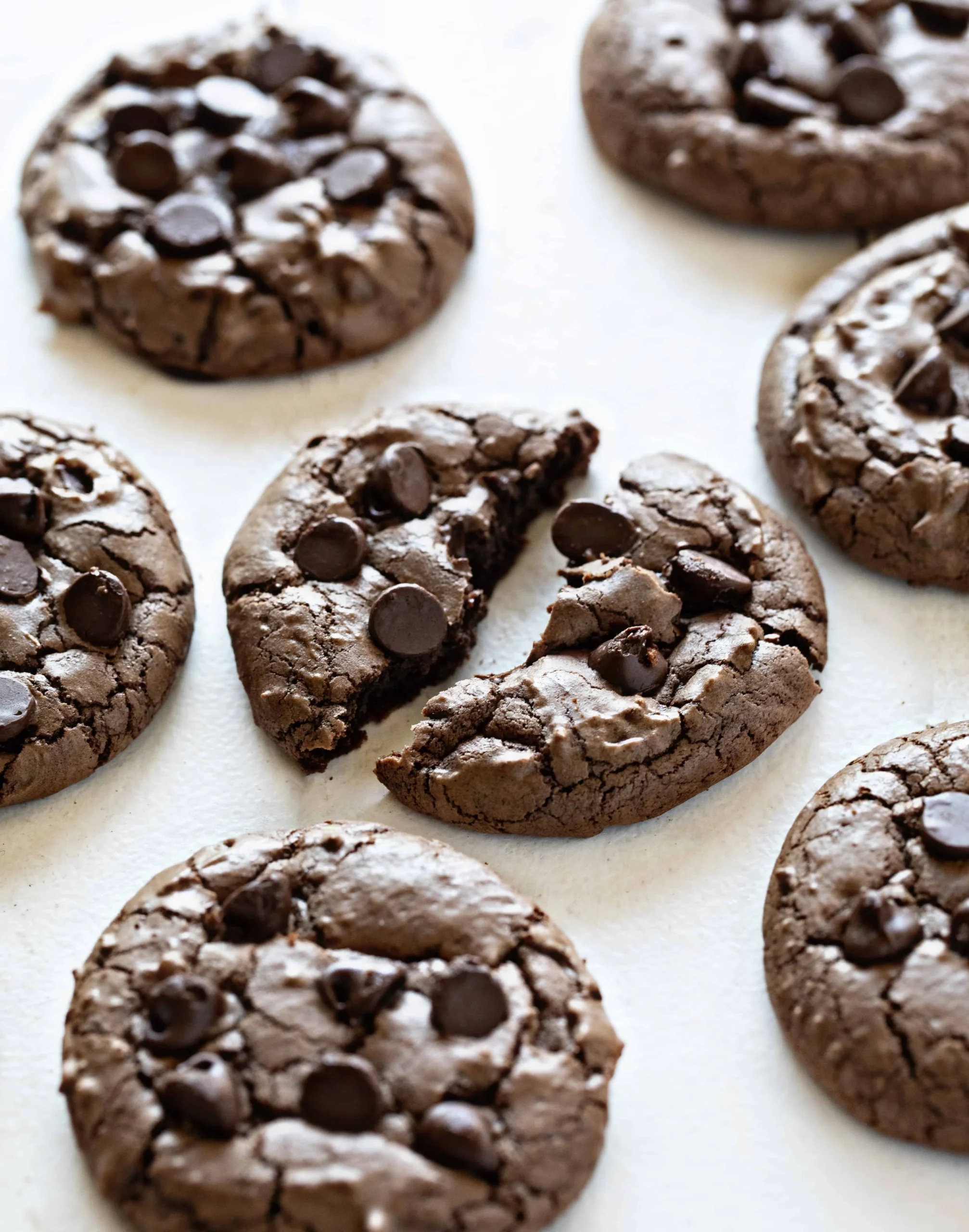 cookies a lespresso et au chocolat noir