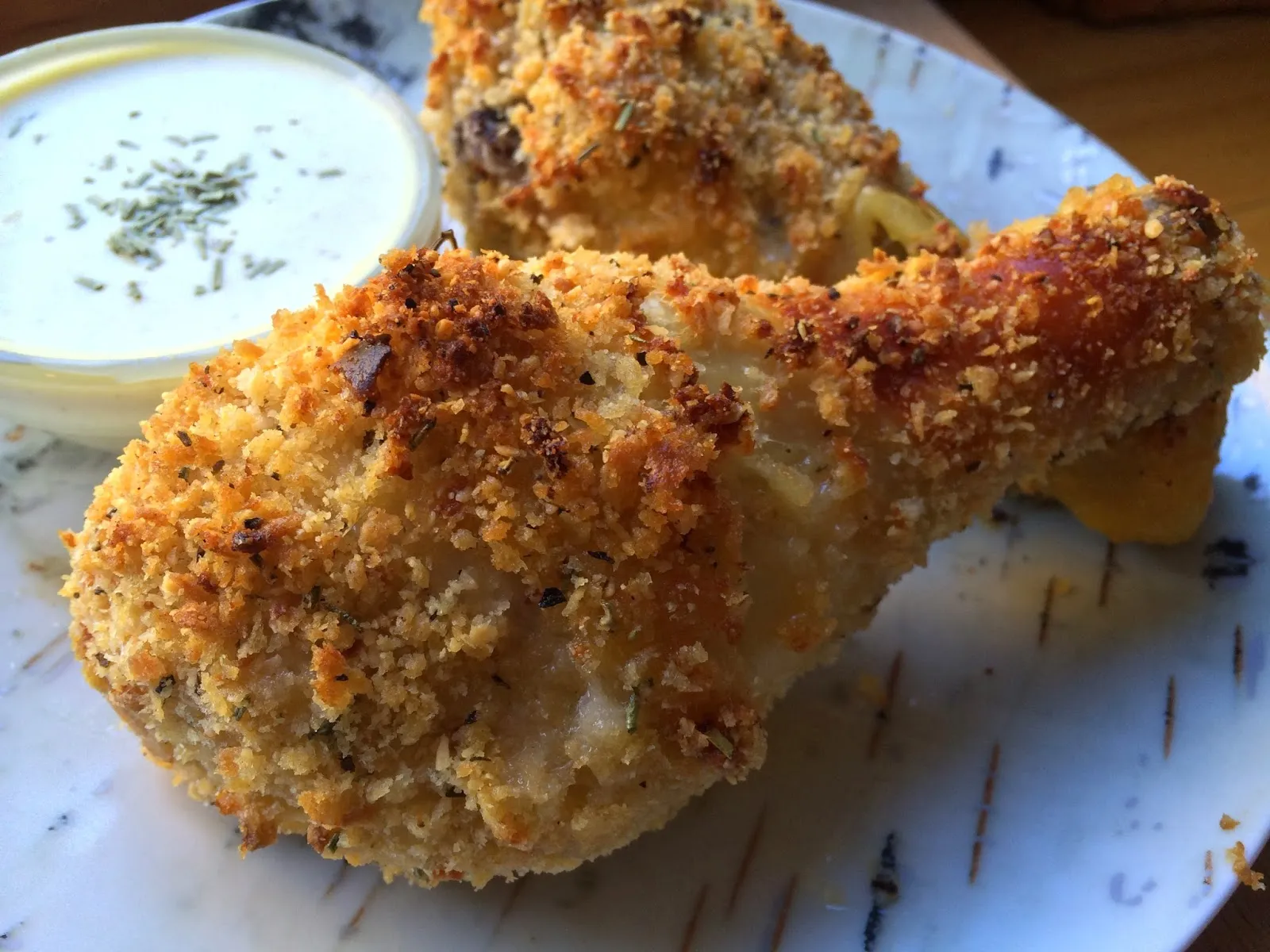 crispy oven fried panko chicken thighs