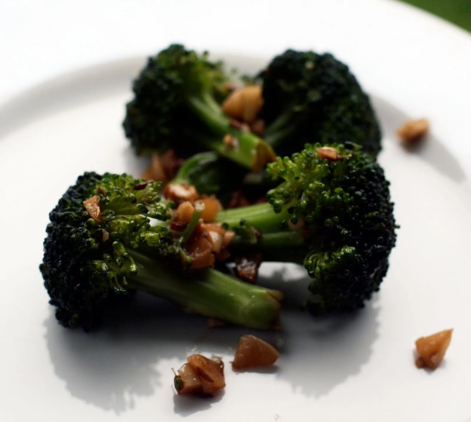 garlicky sesame cured broccoli salad