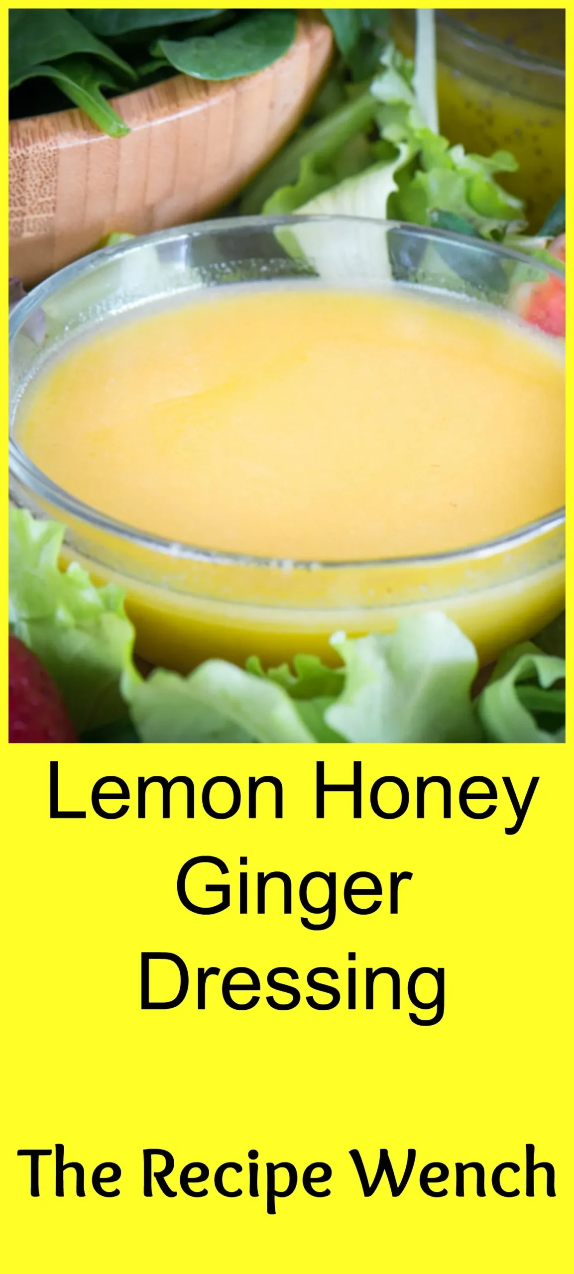gingered honey fruit sauce