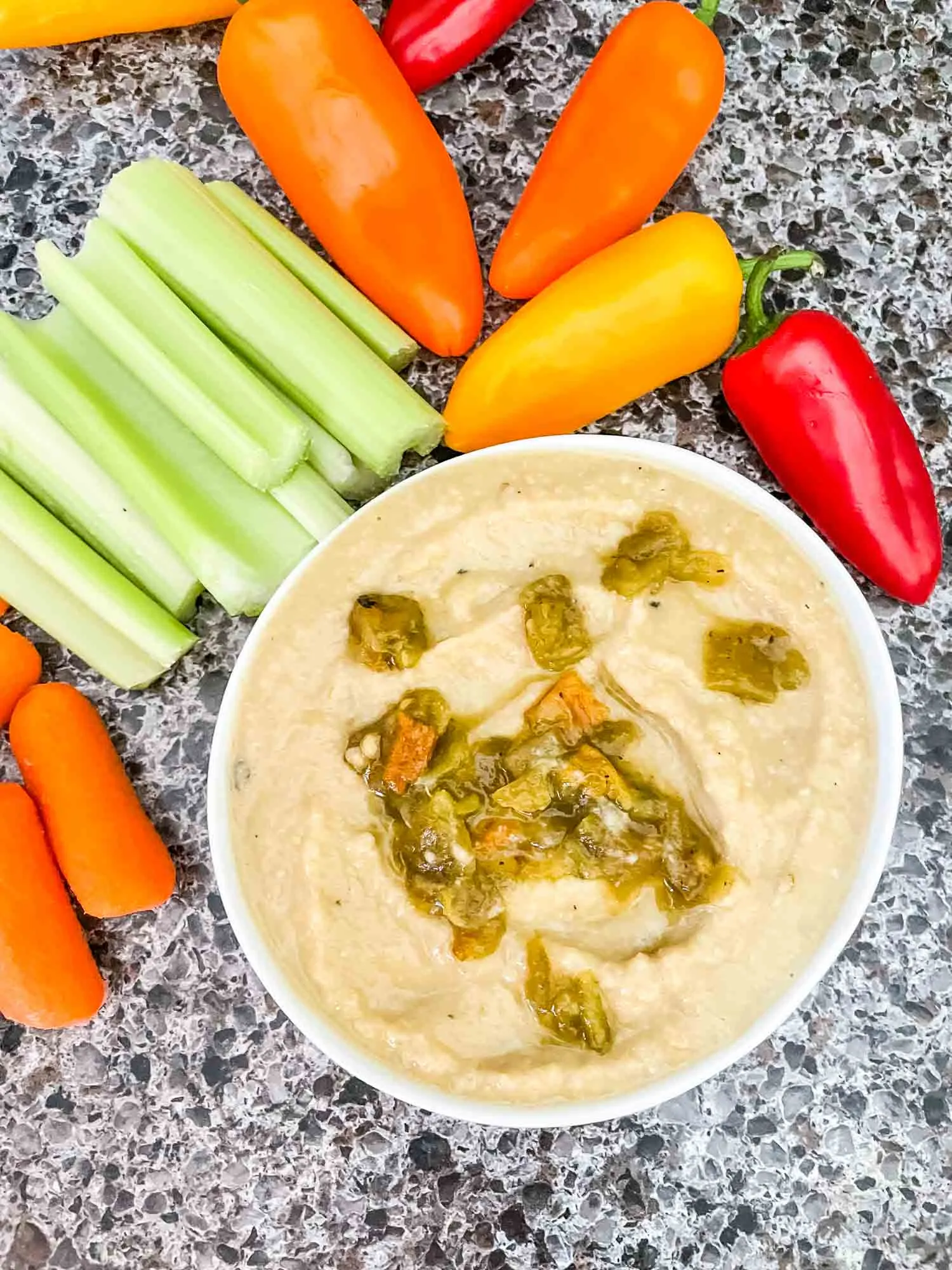 hatch green chile hummus