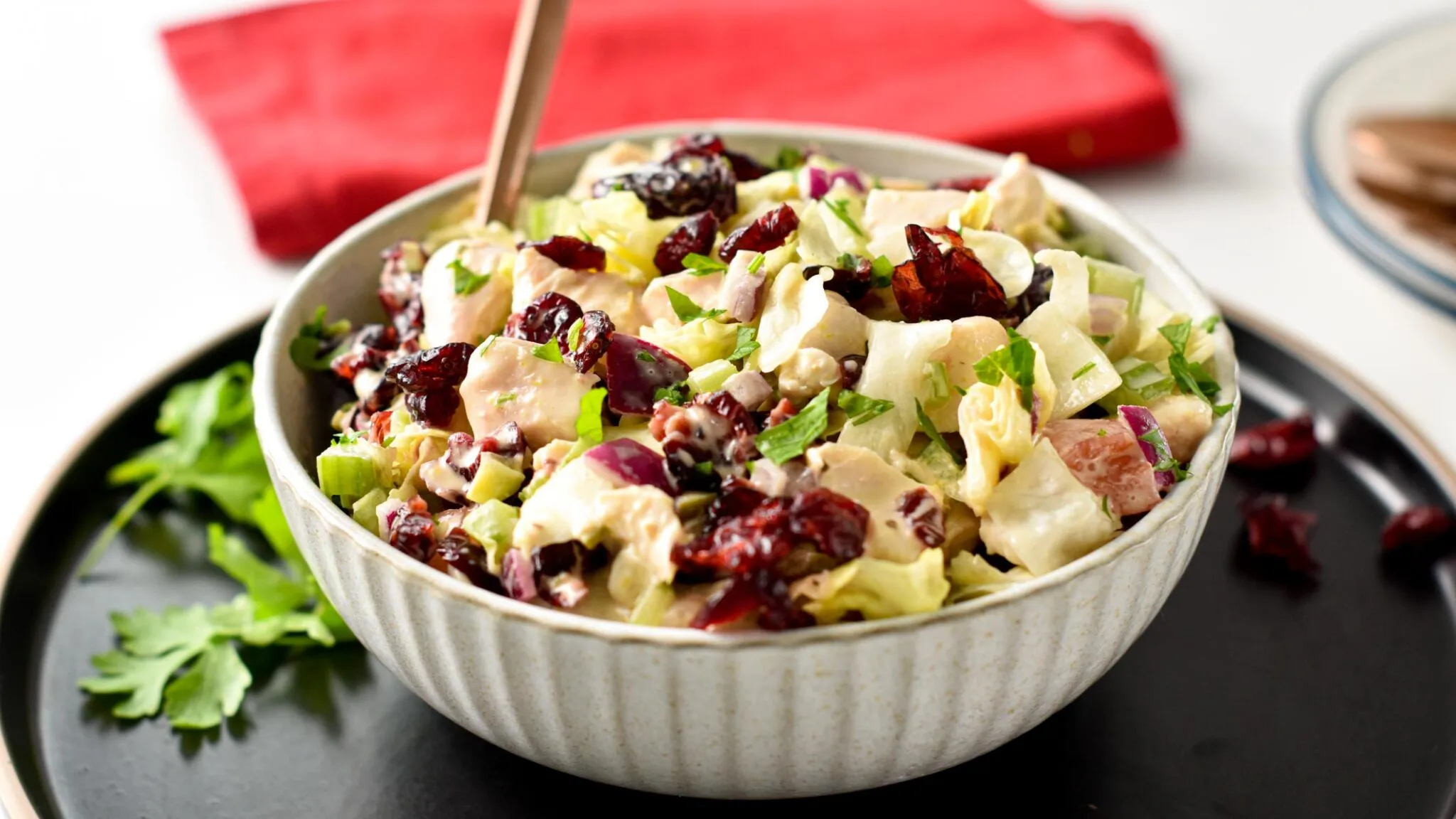 honey cranberry chicken salad