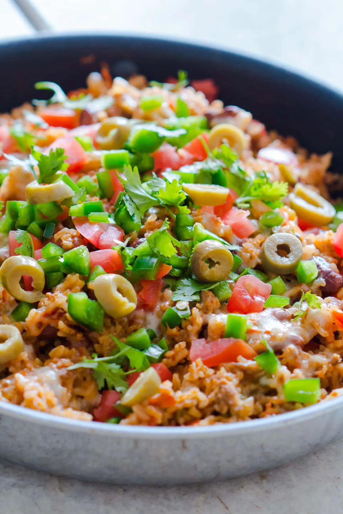 mexican hamburger rice skillet
