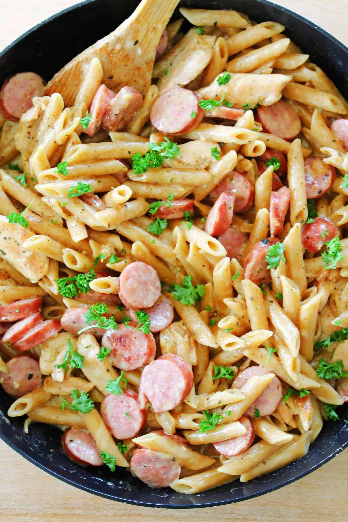 one pot cajun chicken alfredo pasta