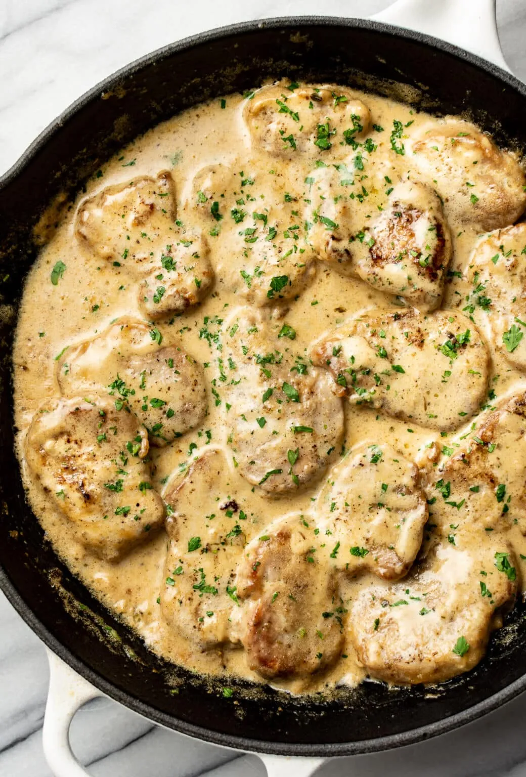 pork tenderloin in cream sauce
